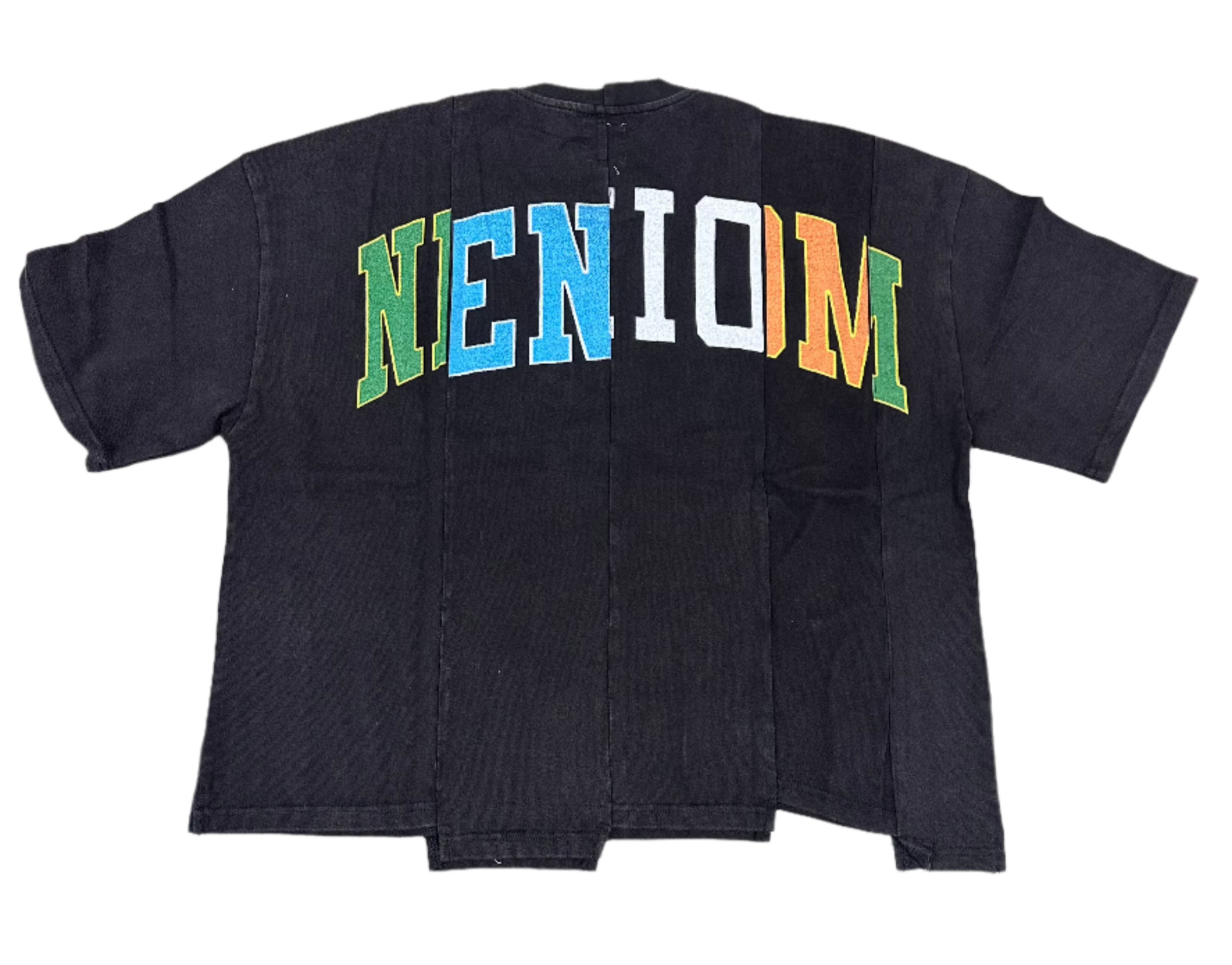 ★ SOLD OUT ★ NENIOM UNEVEN CHARACTERS SHIRT OVERSIZED BOXY STREETWEAR Y2K
