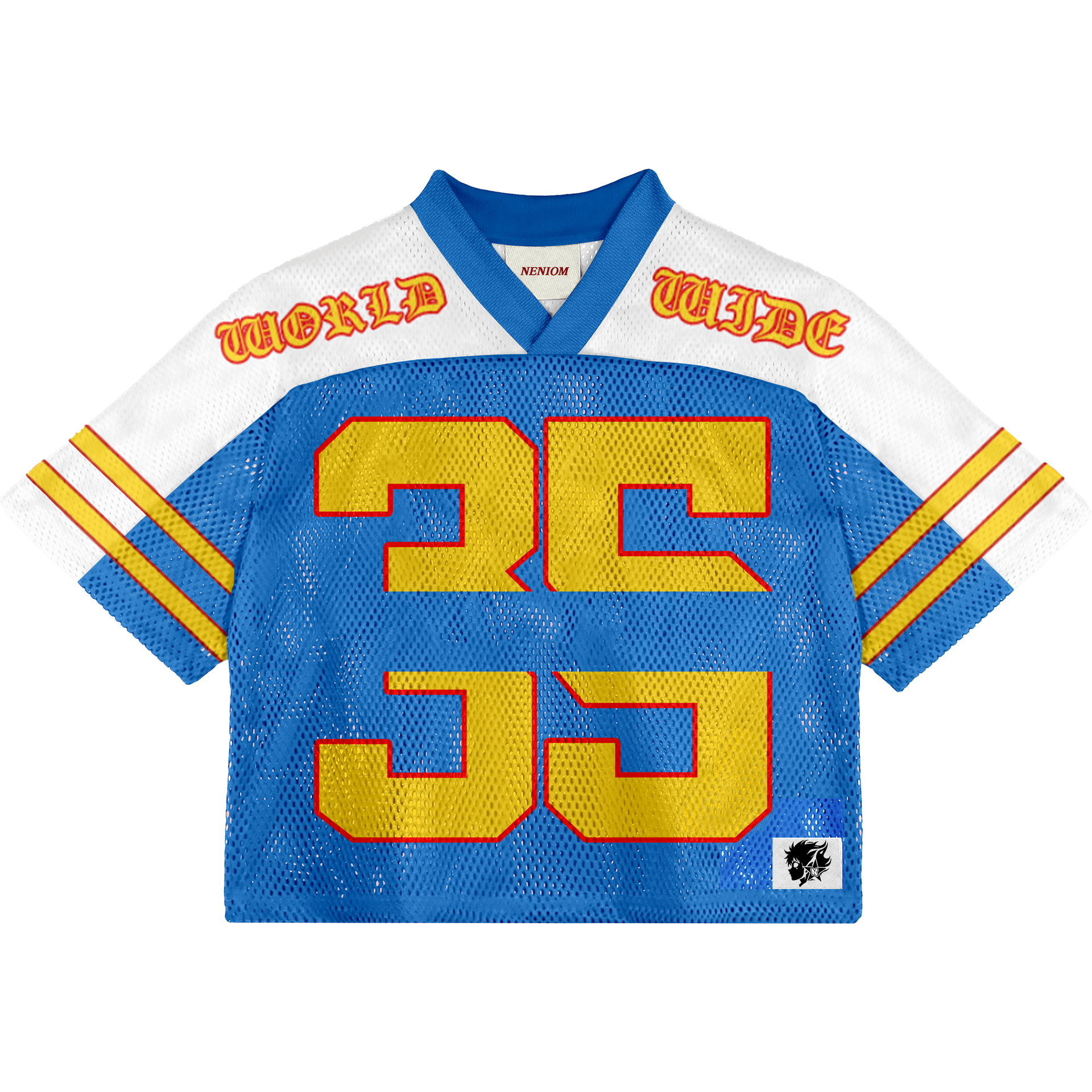 ★ LIMITED ★ Neniom Old English Boxy Hockey Jersey Streetwear Oversized Fit Neniom
