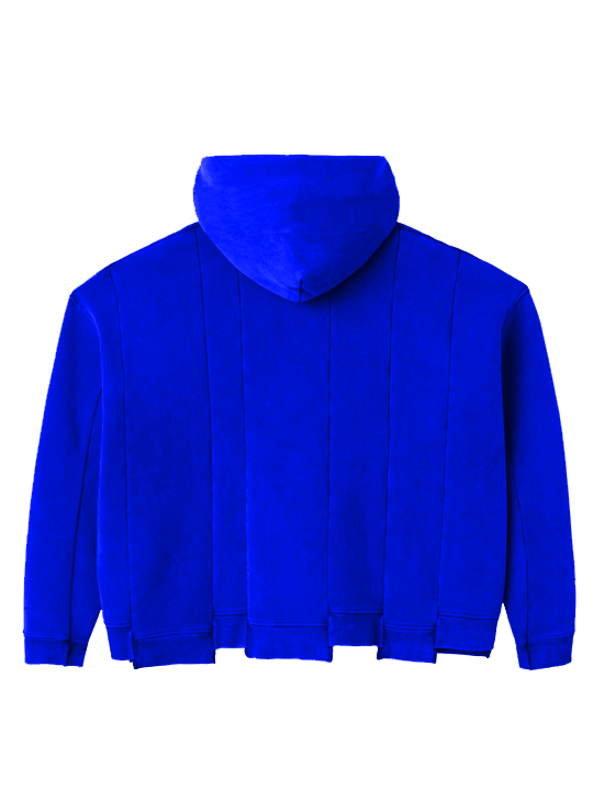 ★ LIMITED ★ Vestiphobia Uneven Cut Boxy Hoodie Streetwear Oversized Vintage Y2K Fashion Neniom