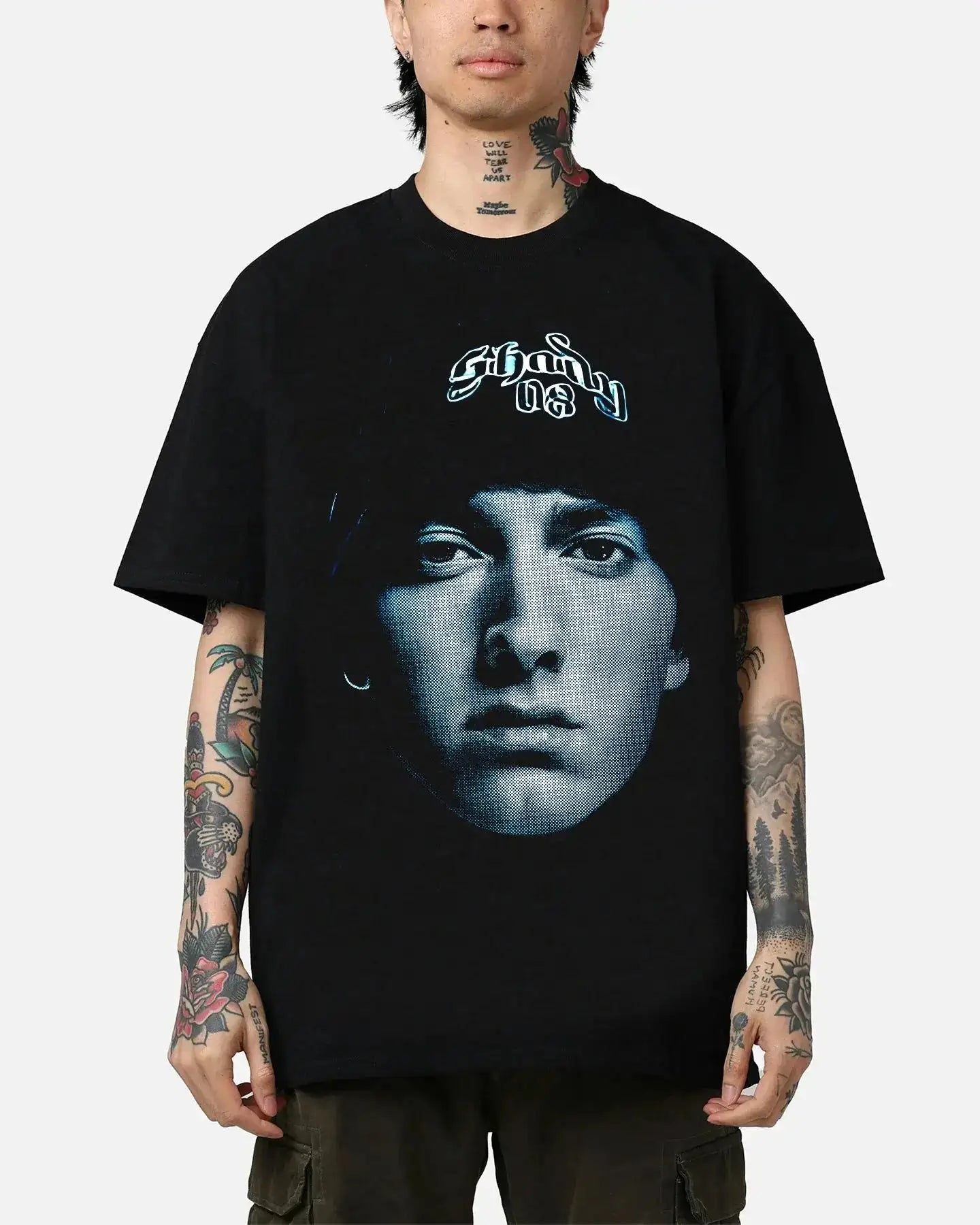 EMINEM "SLIM SHADY" Boxy Vintage Shirt Graphic Rap Tee Streetwear Y2K Neniom