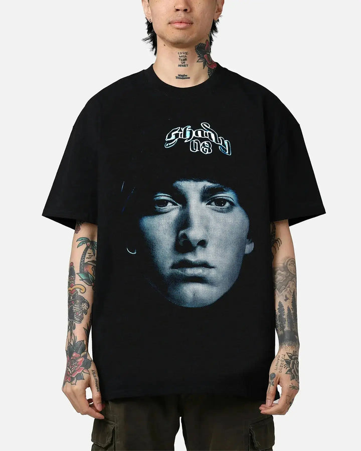 EMINEM "SLIM SHADY" Boxy Vintage Shirt Graphic Rap Tee Streetwear Y2K Neniom