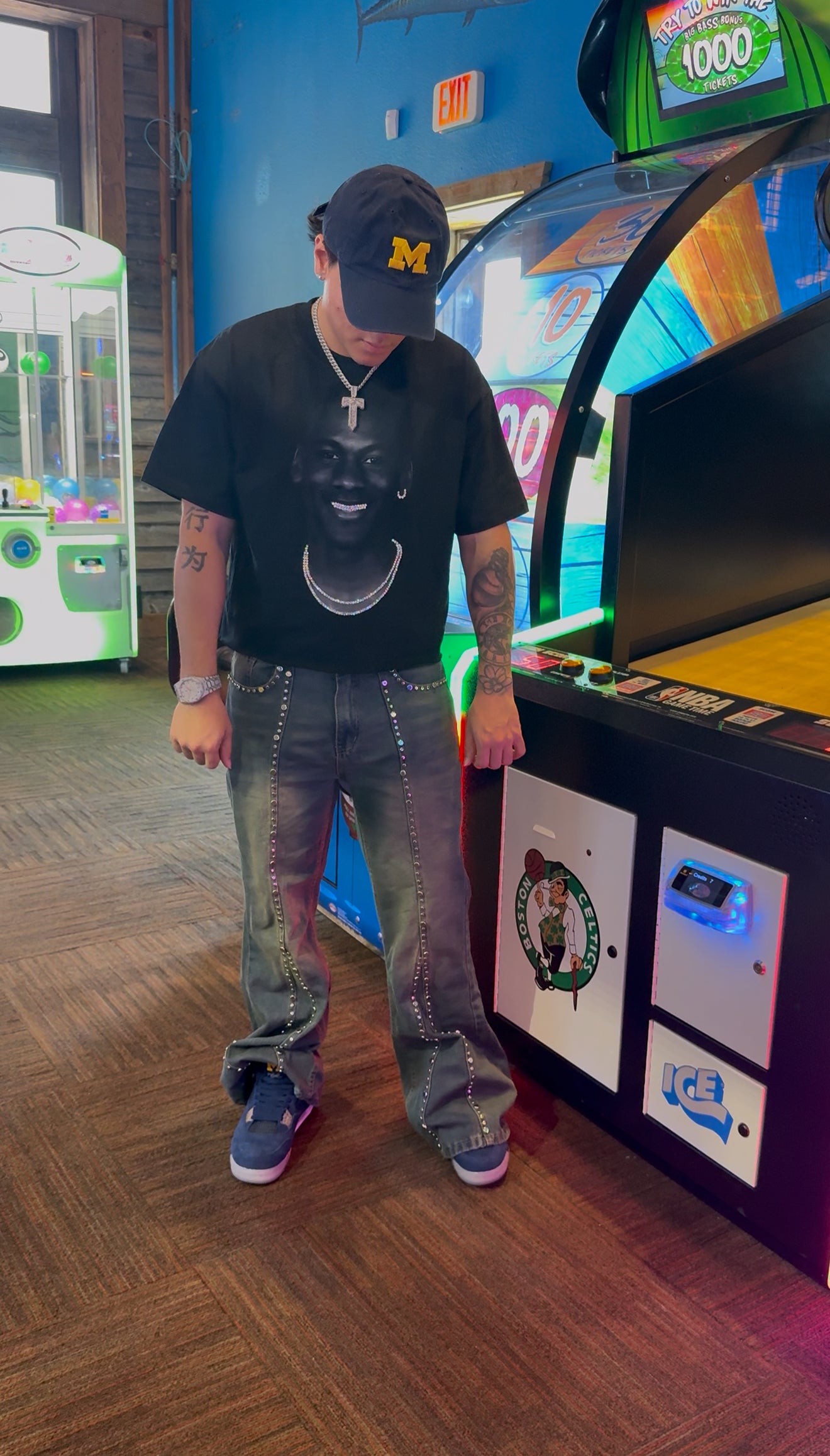 Iced Out Diamond Michael Jordan Shirt