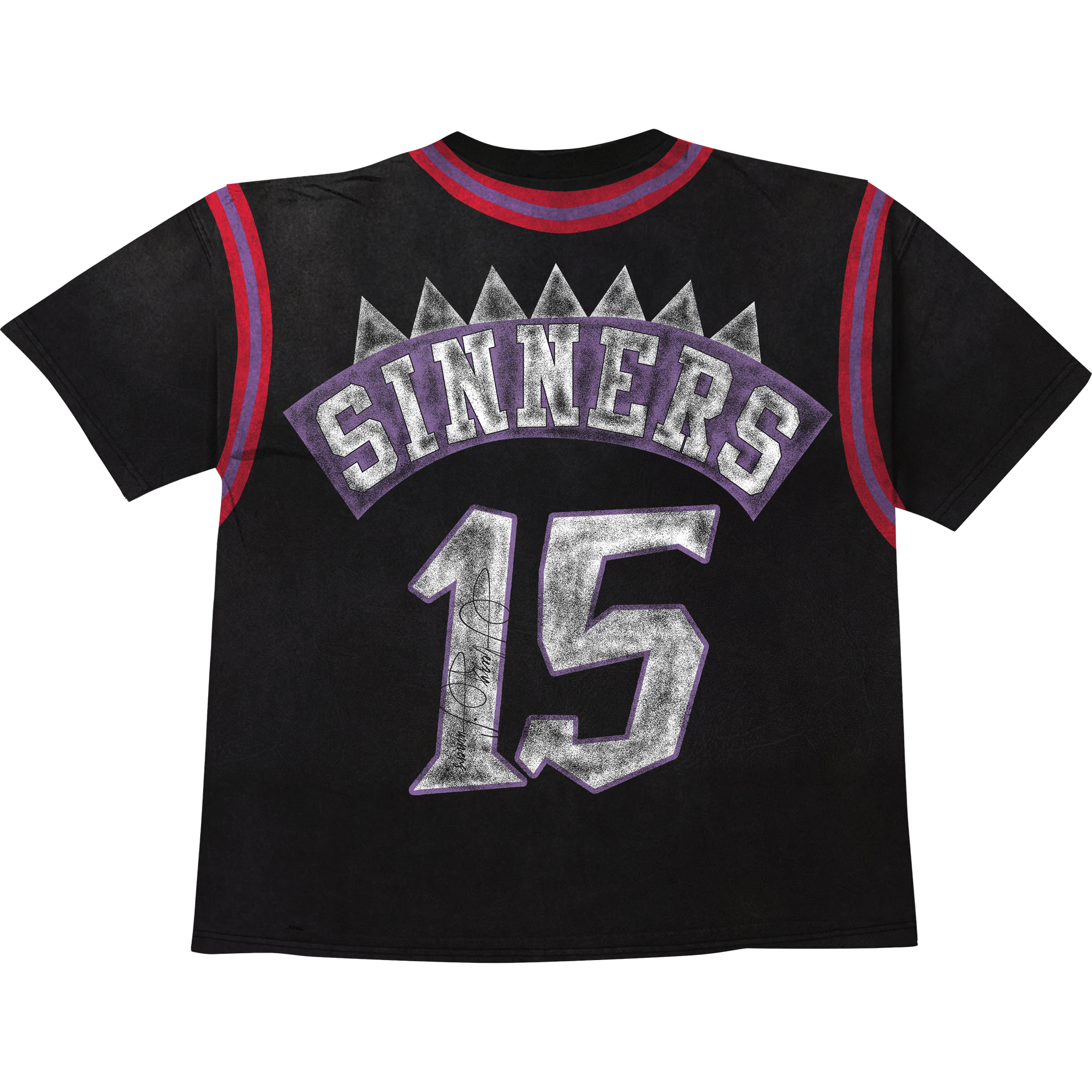 Vintage Sleezy Raptors Inspired Basketball Jersey Oversized Boxy T-Shirt