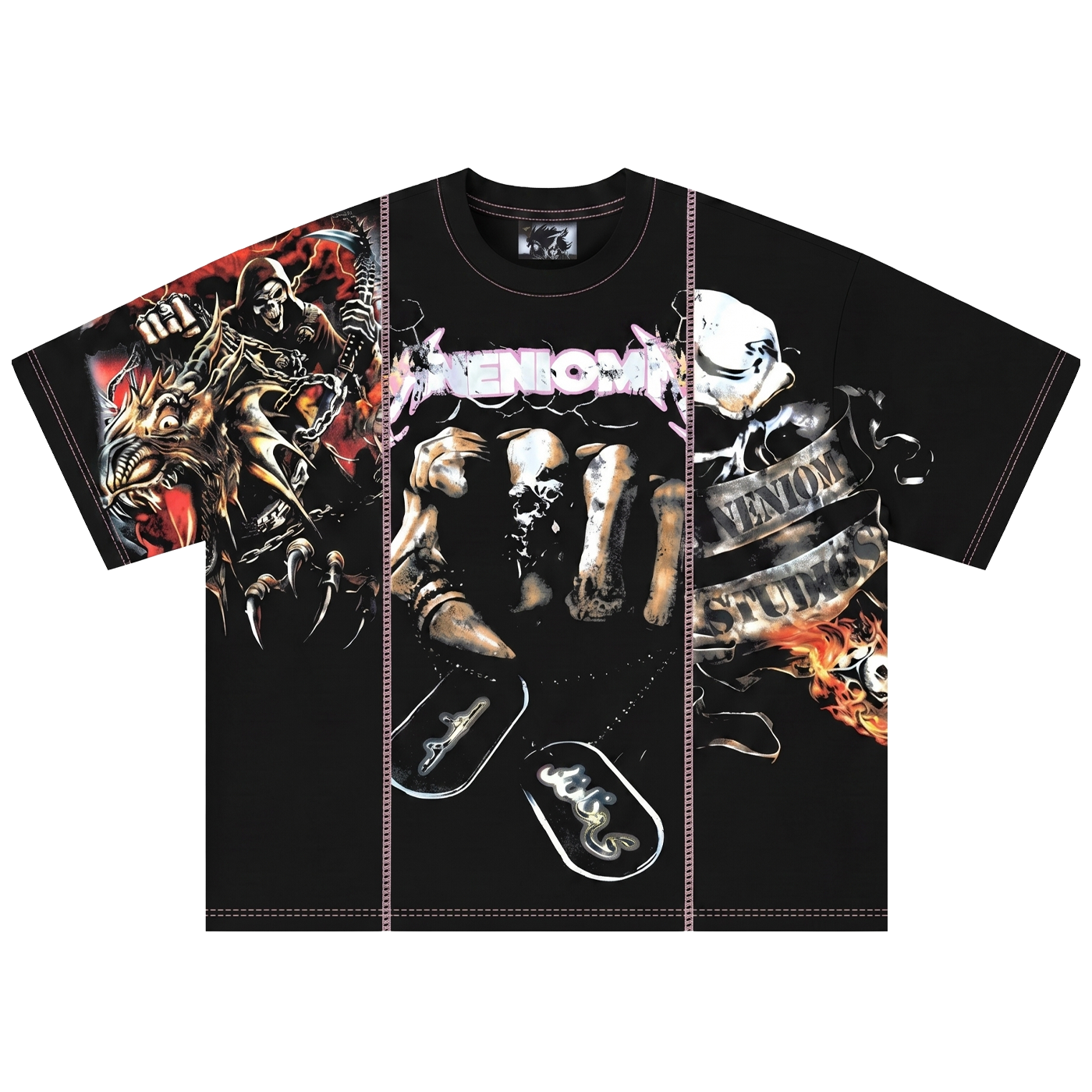 ★ LIMITED ★ Neniom World Tour Boxy Shirt Streetwear Oversized Graphic Tee