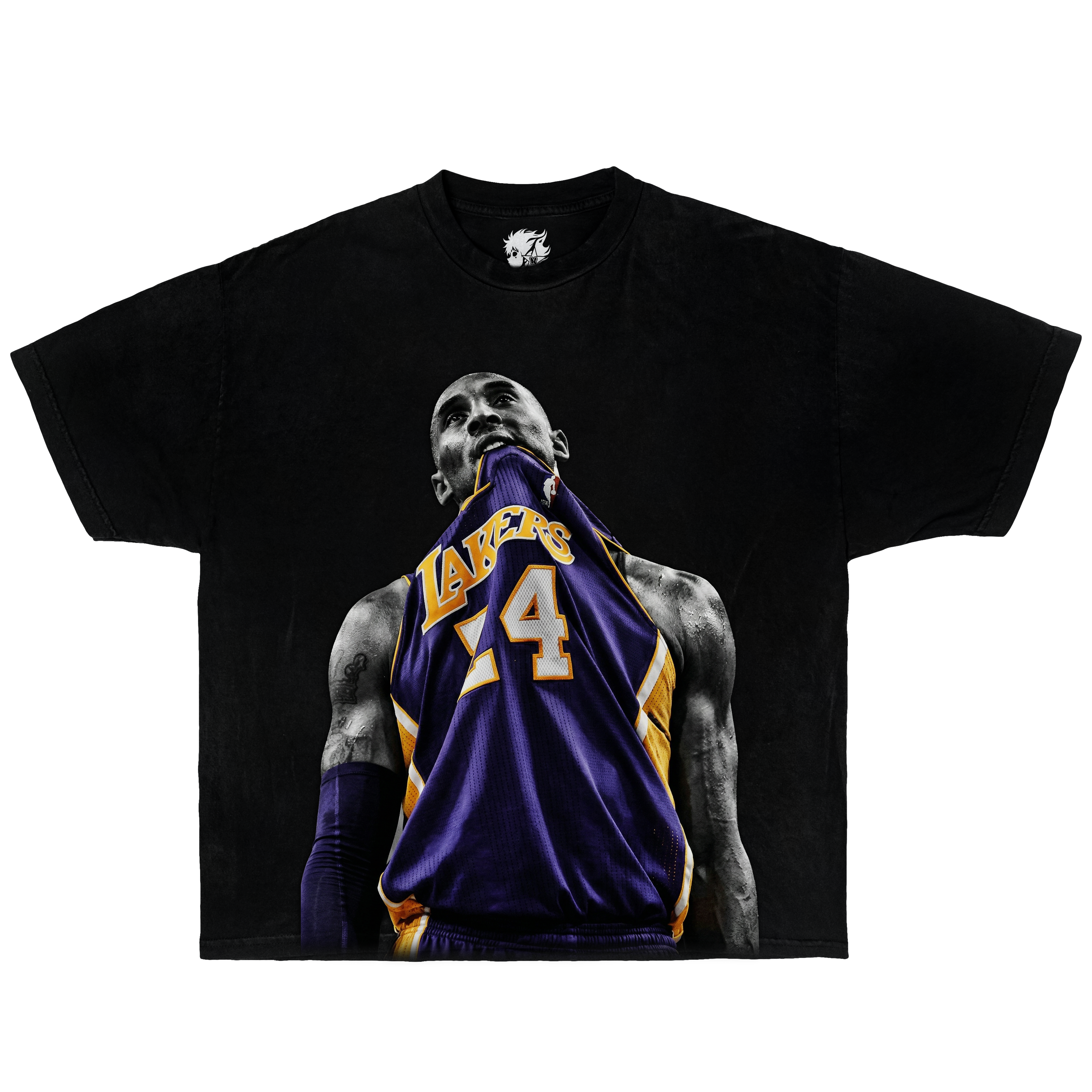 Jersey Bite Kobe Mamba Boxy Shirt Vintage Basketball Streetwear Y2K Oversized Graphic - Neniom