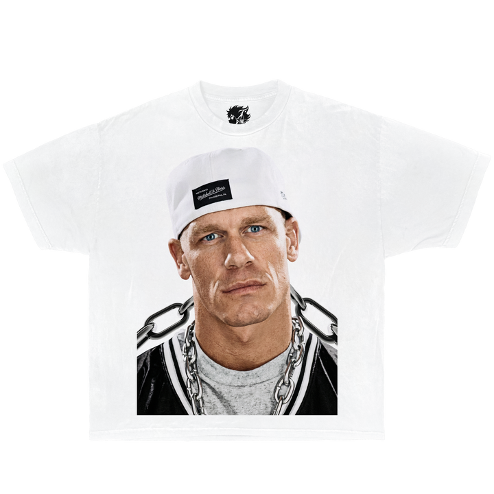 John Cena Chains Boxy Shirt Vintage Streetwear Y2K Oversized Graphic Tee - Neniom