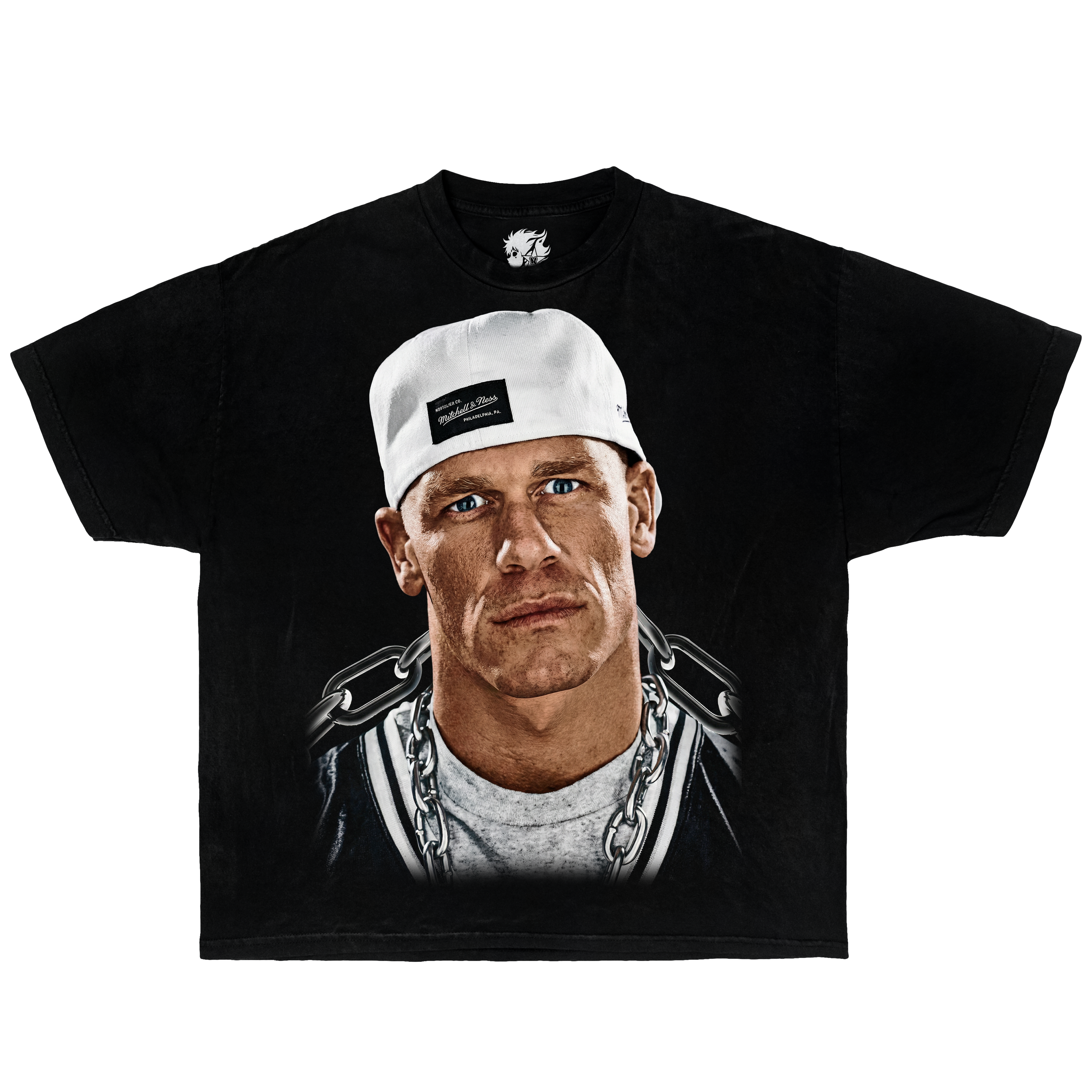 John Cena Chains Boxy Shirt Vintage Streetwear Y2K Oversized Graphic Tee - Neniom