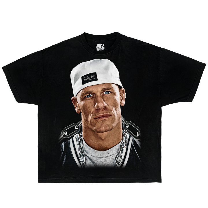 John Cena Chains Boxy Shirt Vintage Streetwear Y2K Oversized Graphic Tee - Neniom