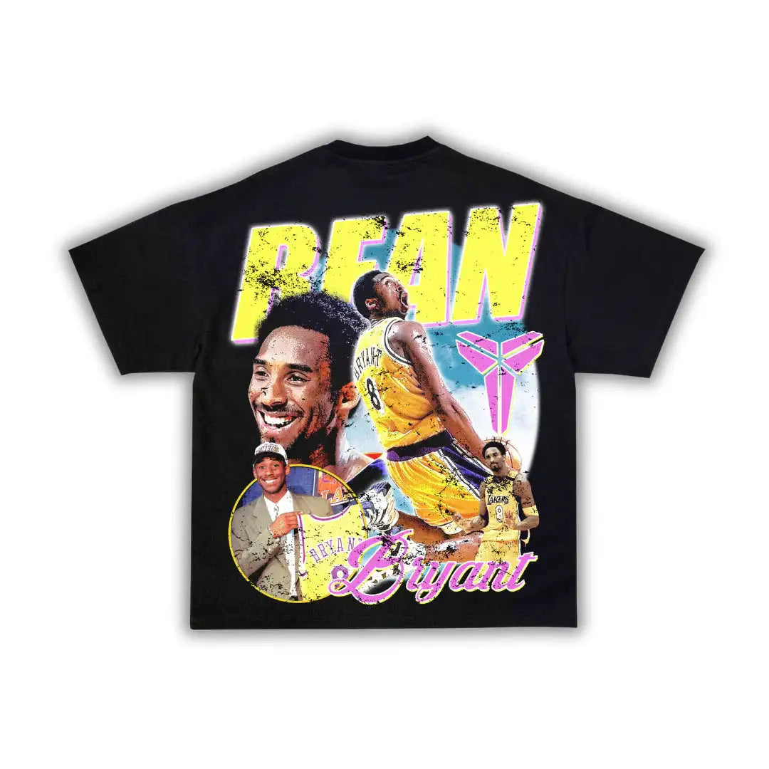The Bean High Fly Kobe Boxy Vintage Graphic Shirt Basketball Tee Streetwear Y2K Neniom