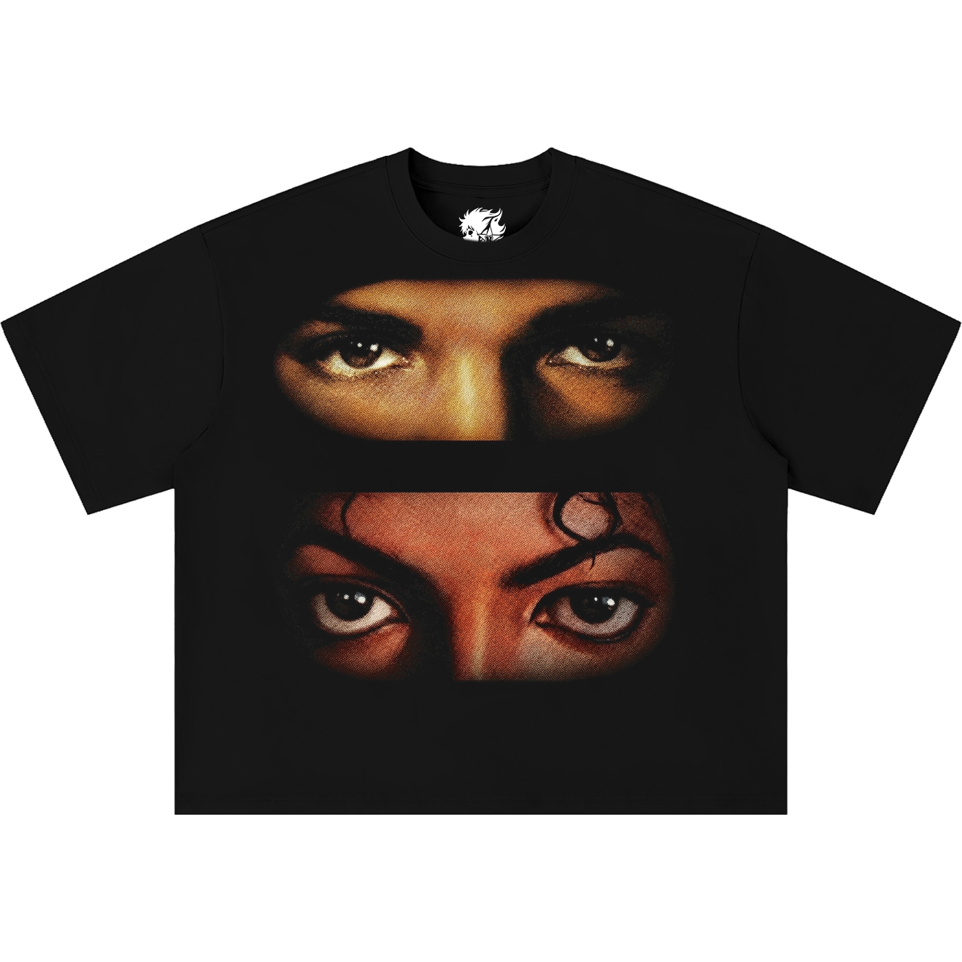 Drake & Michael Jackson Vision Boxy Shirt Vintage Bootleg Streetwear Oversized Graphic Tee