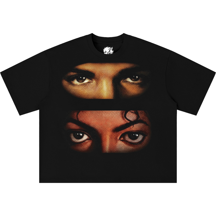 Drake & Michael Jackson Vision Boxy Shirt Vintage Bootleg Streetwear Oversized Graphic Tee