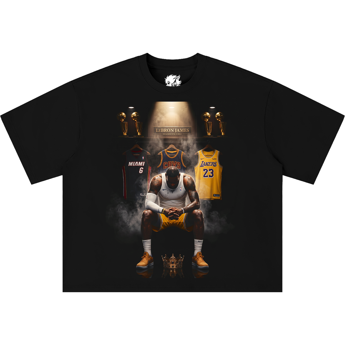 Lebron James Showcase Shirt Vintage Streetwear Oversized Artist Graphic Tee