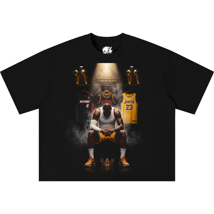 Lebron James Showcase Shirt Vintage Streetwear Oversized Artist Graphic Tee