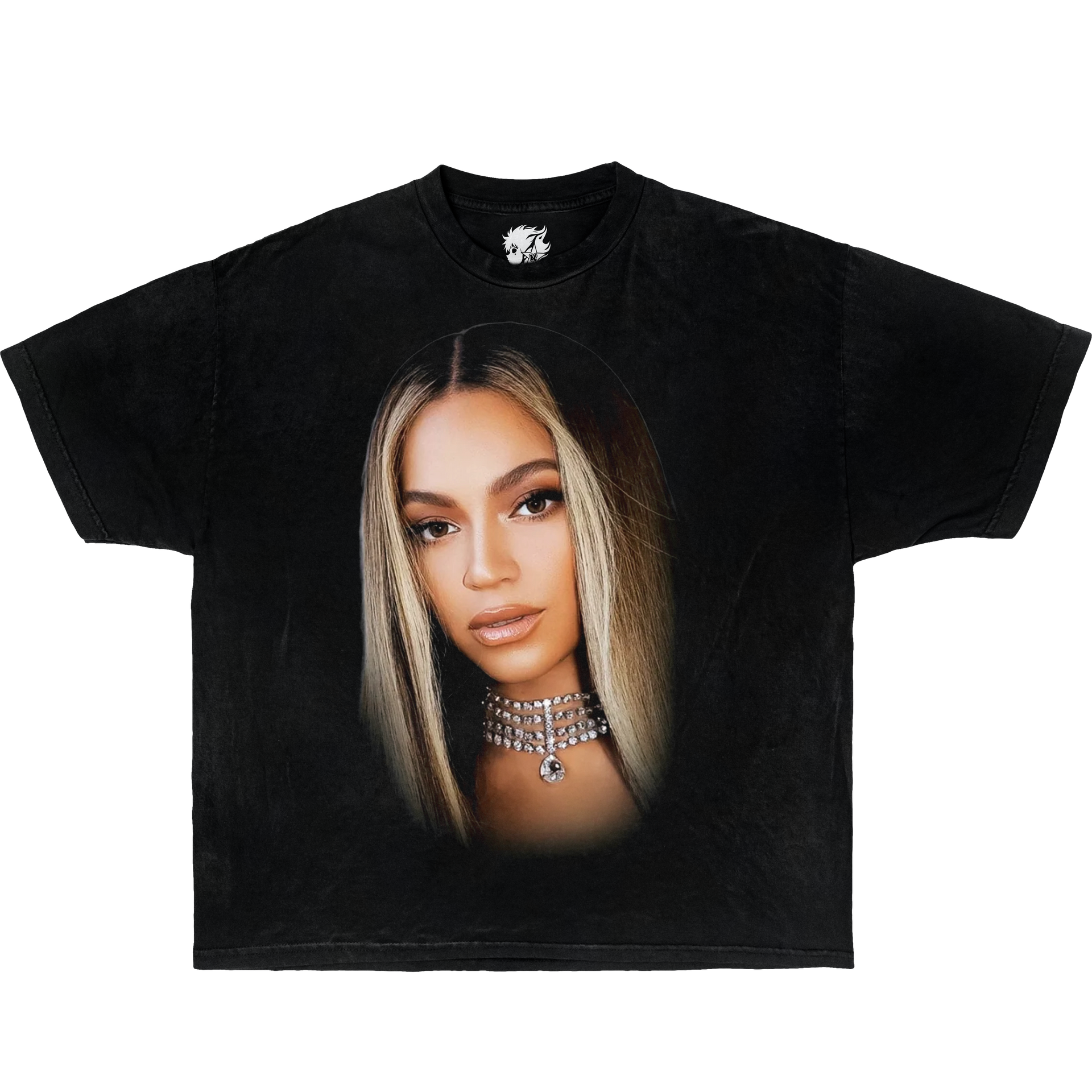 Vintage Beyoncé Face Boxy Shirt.