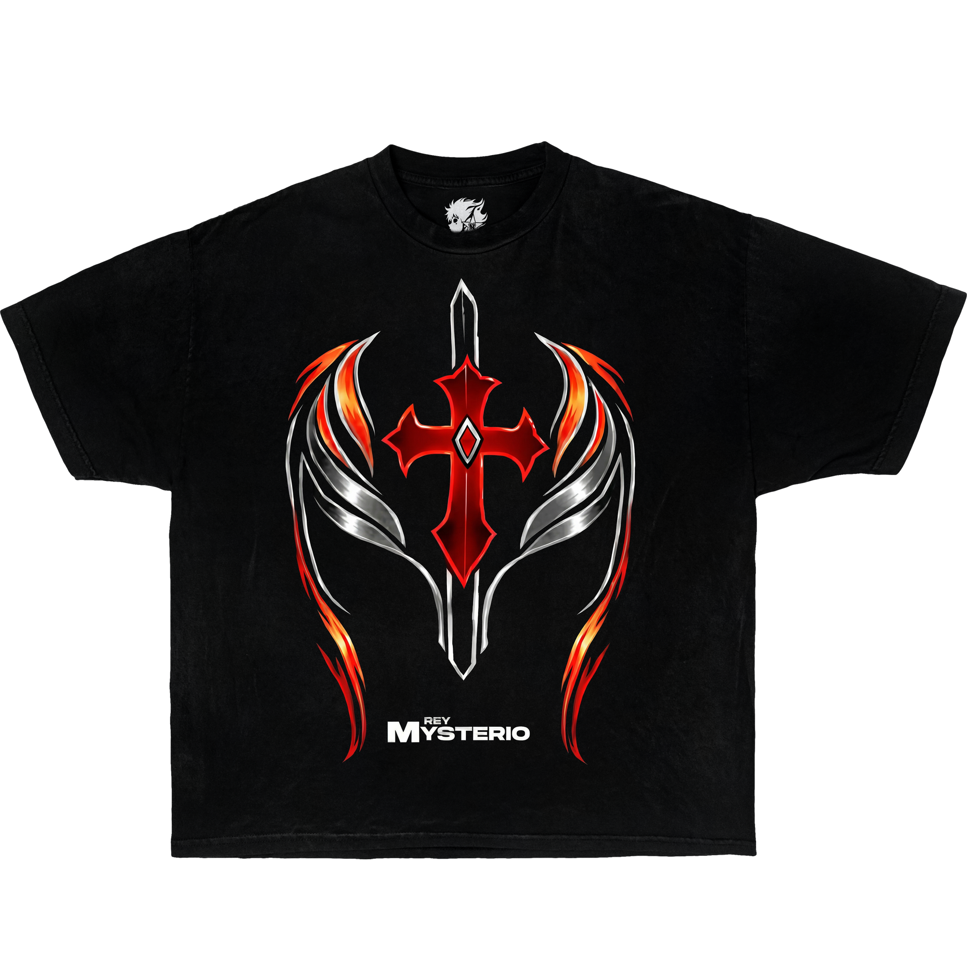 Rey Mysterio 619 Legend Shirt Vintage Wrestle Boxy Tee Streetwear Y2K Oversized Graphic