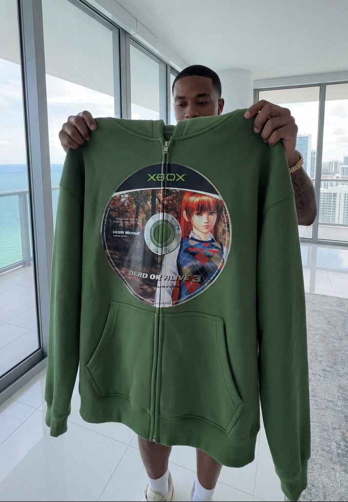 Dead Or Alive Disc Zip Up Hoodie Hoodies Neniom Sale