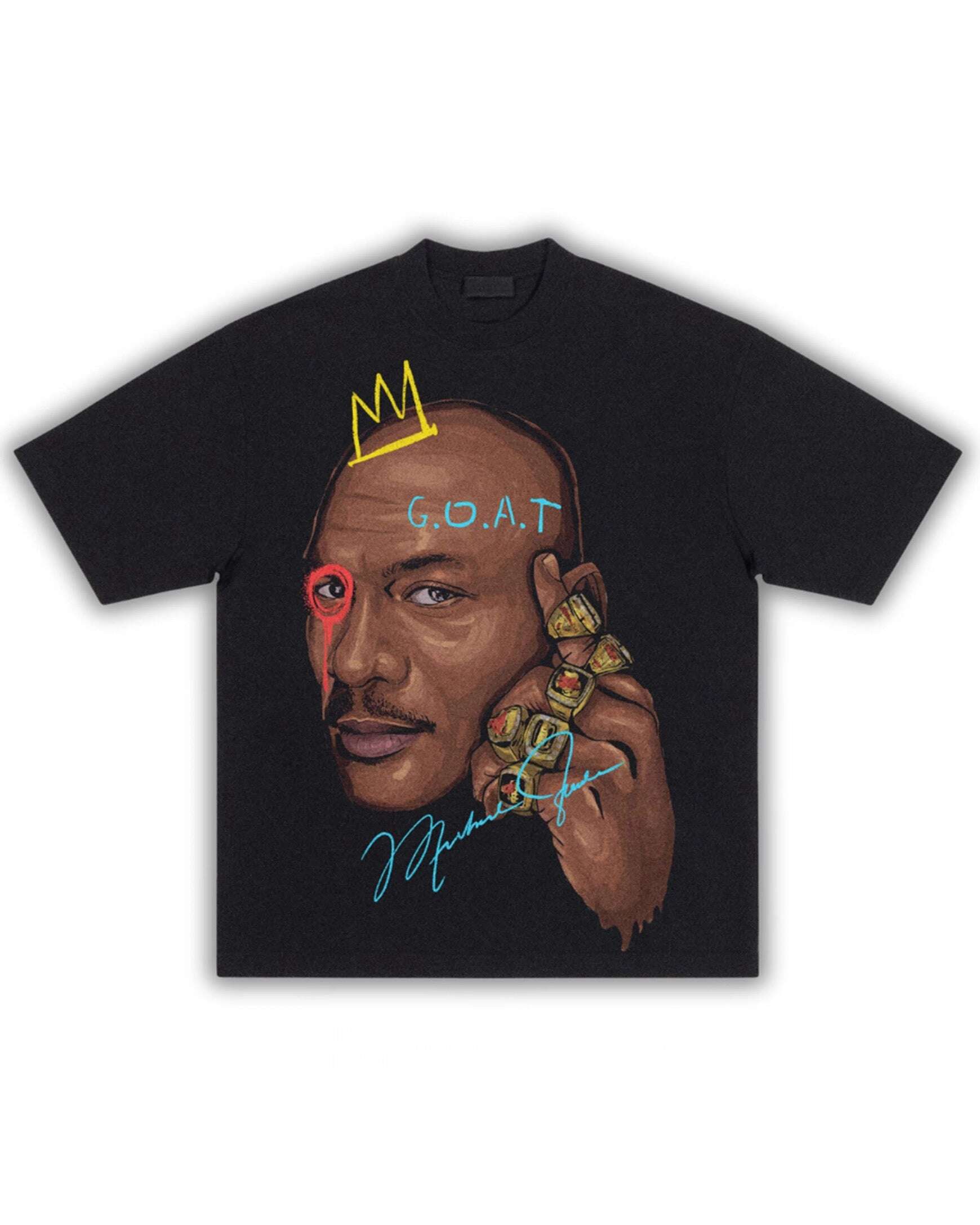 Michael Jordan Big Head Boxy Vintage Shirt Graphic Basketball Tee Streetwear Y2K Neniom