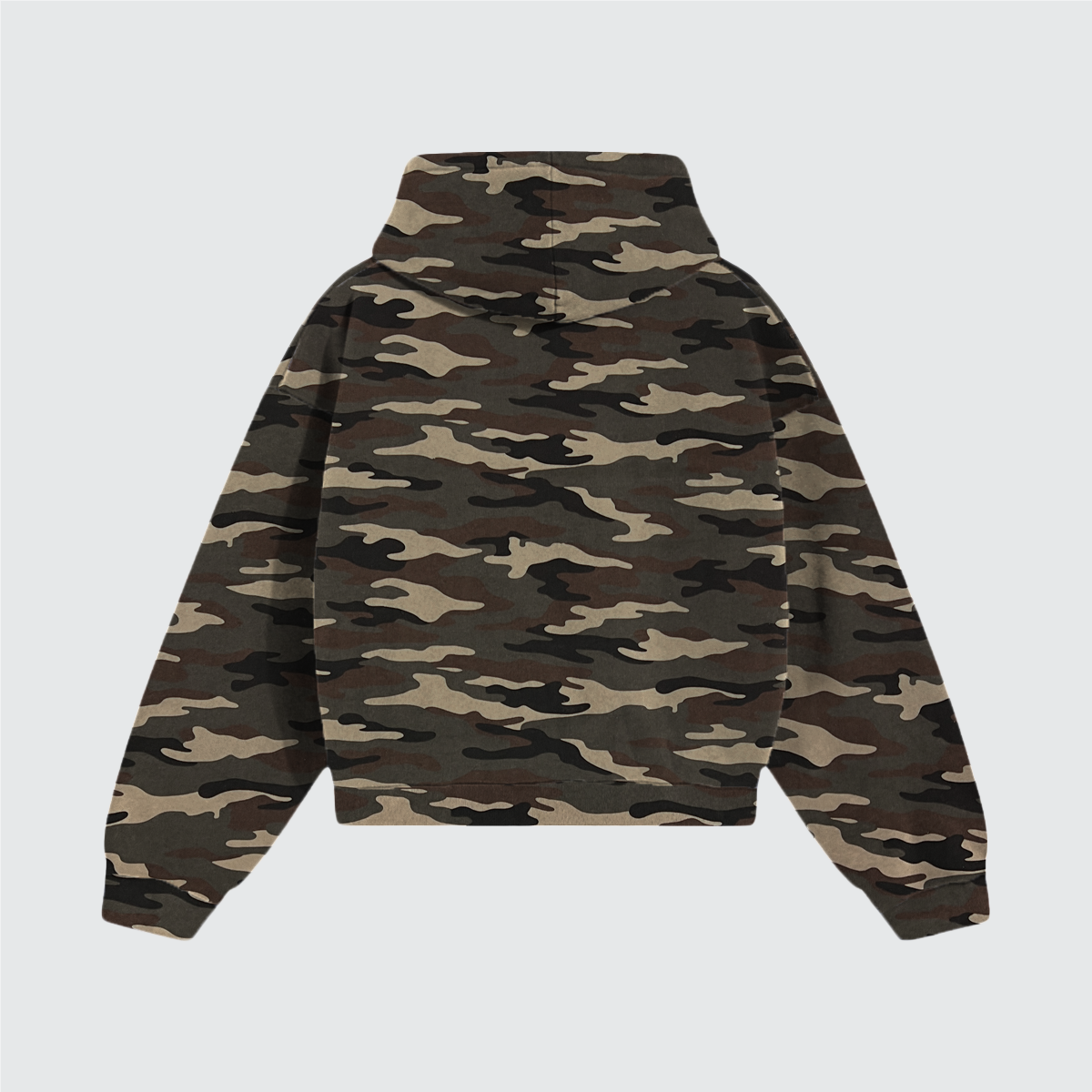 NENIOM "STOP HATING" Army Camo Heavyweight Hoodie