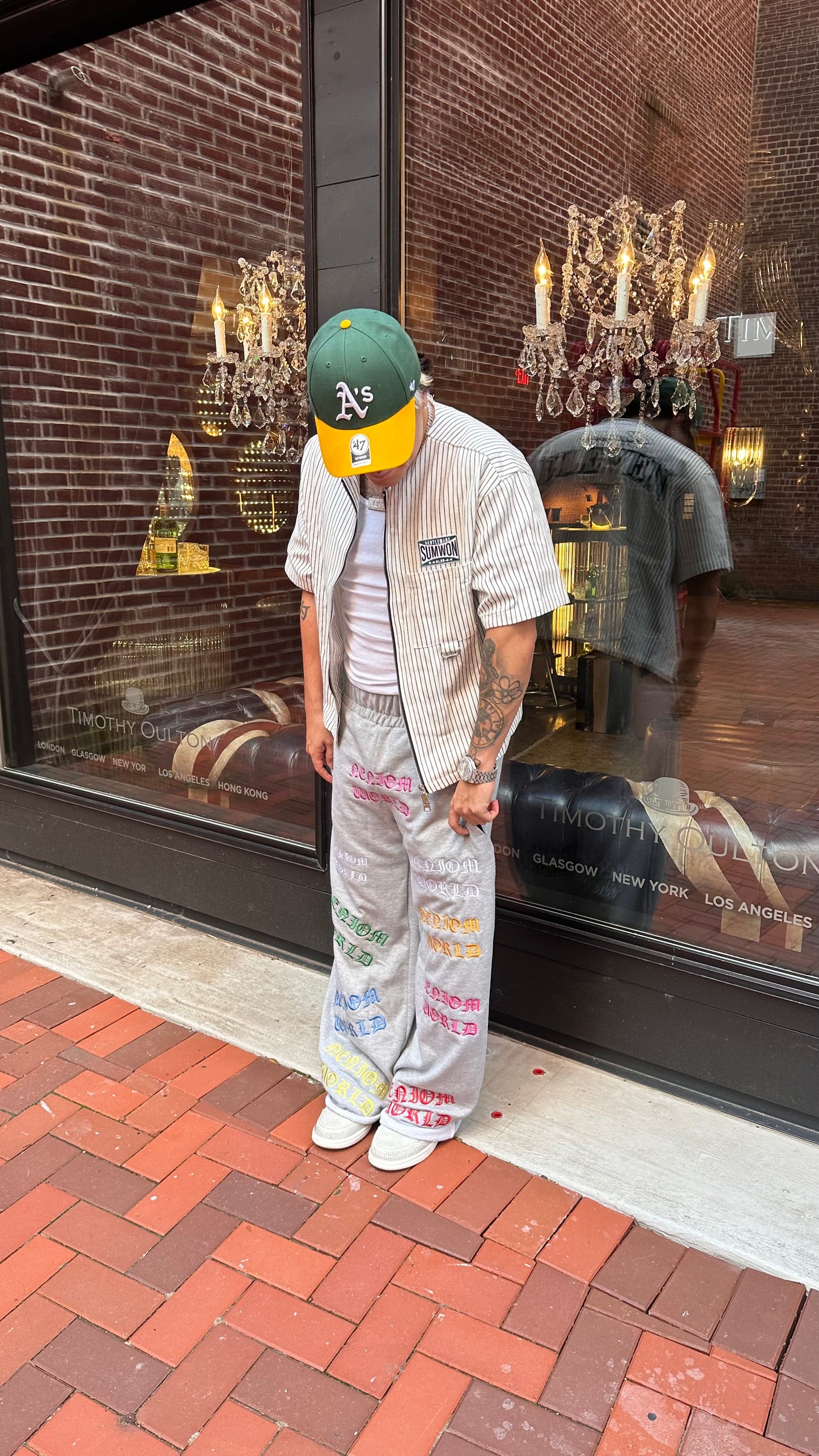 ★ LIMITED ★ Neniom World Baggy Sweatpants Streetwear Y2K Fashion