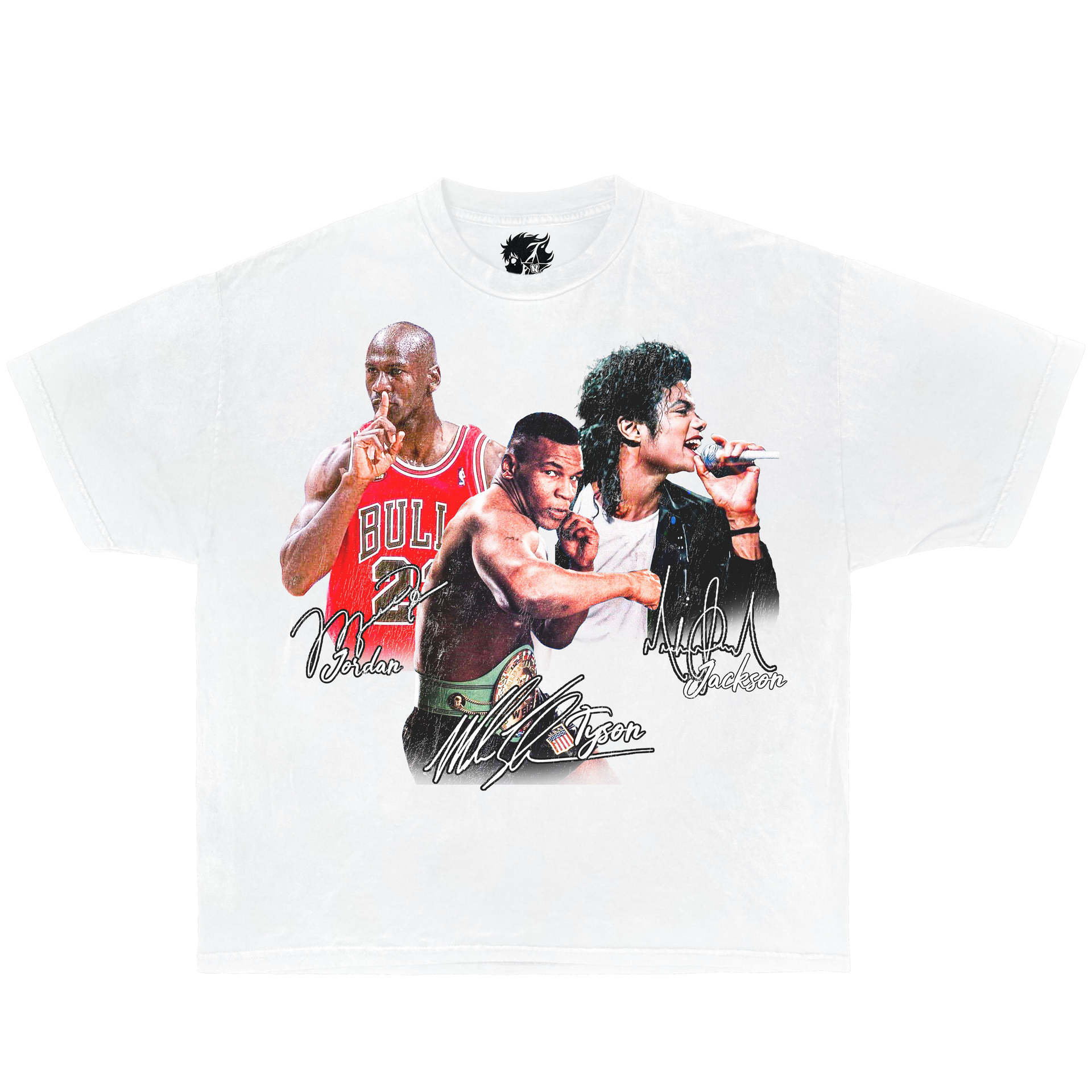 The Mike Dynasty Oversized Boxy T-shirt Boxing Streetwear Y2K Vintage