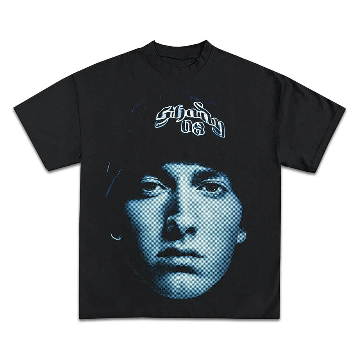EMINEM "SLIM SHADY" Boxy Vintage Shirt Graphic Rap Tee Streetwear Y2K Neniom