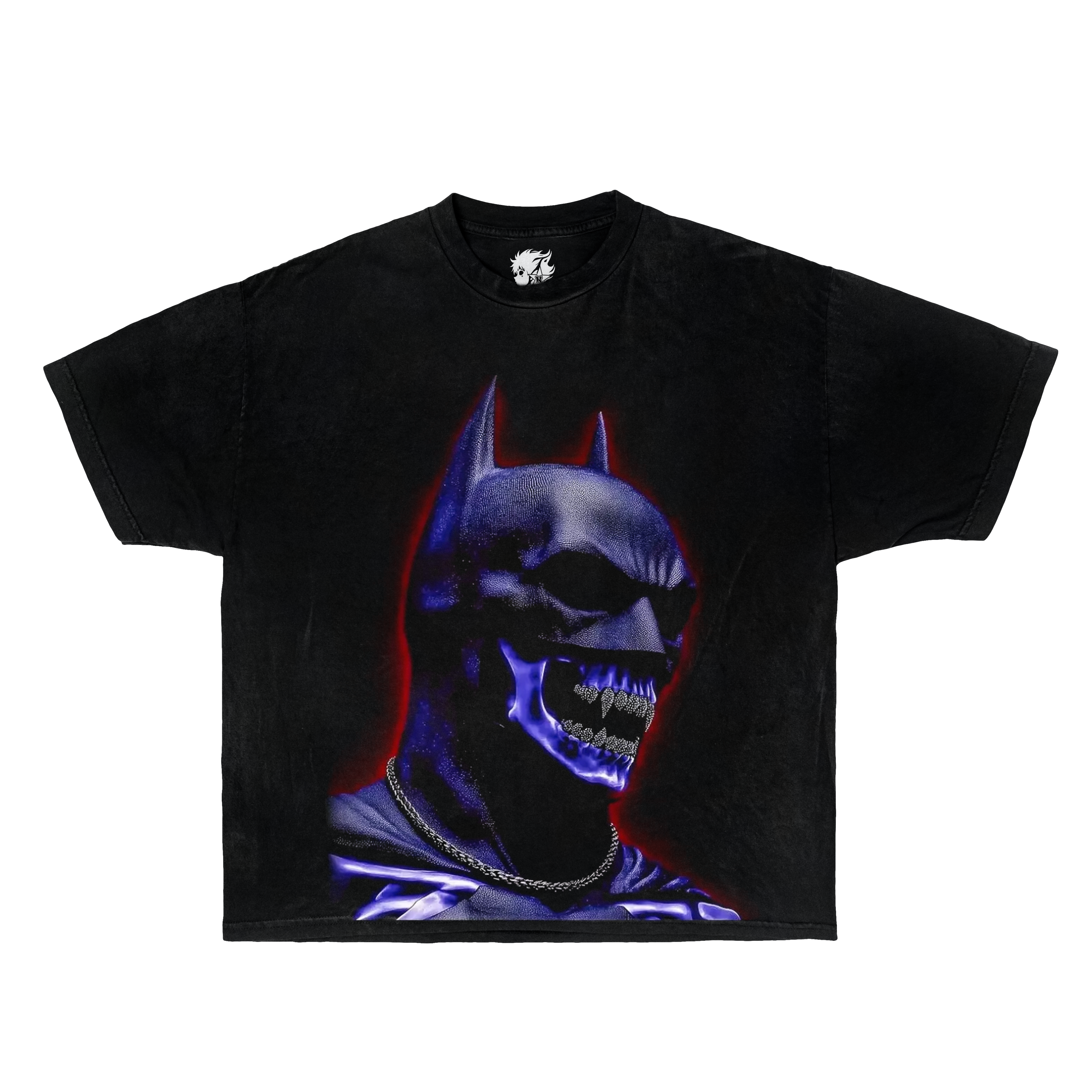 Evil Batman Boxy Vintage Shirt Graphic Marvel Comics Shirts Oversized Graphic Unisex Opium DC Neniom