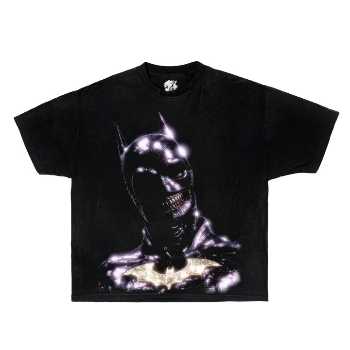 Evil Batman Grin Boxy Vintage Shirt Graphic Marvel Comics Shirts Oversized Superhero Opium Evil Neniom