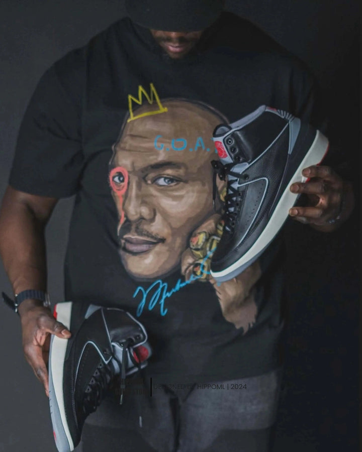 Michael Jordan Big Head Boxy Vintage Shirt Graphic Basketball Tee Streetwear Y2K Neniom