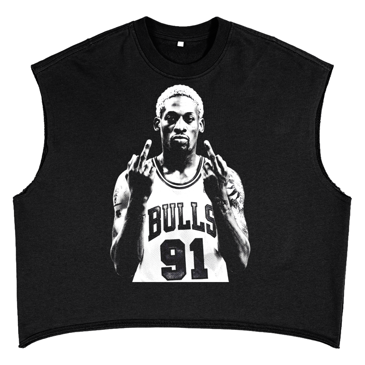 FU Rodman Bulls Streetwear Boxy Tank Top