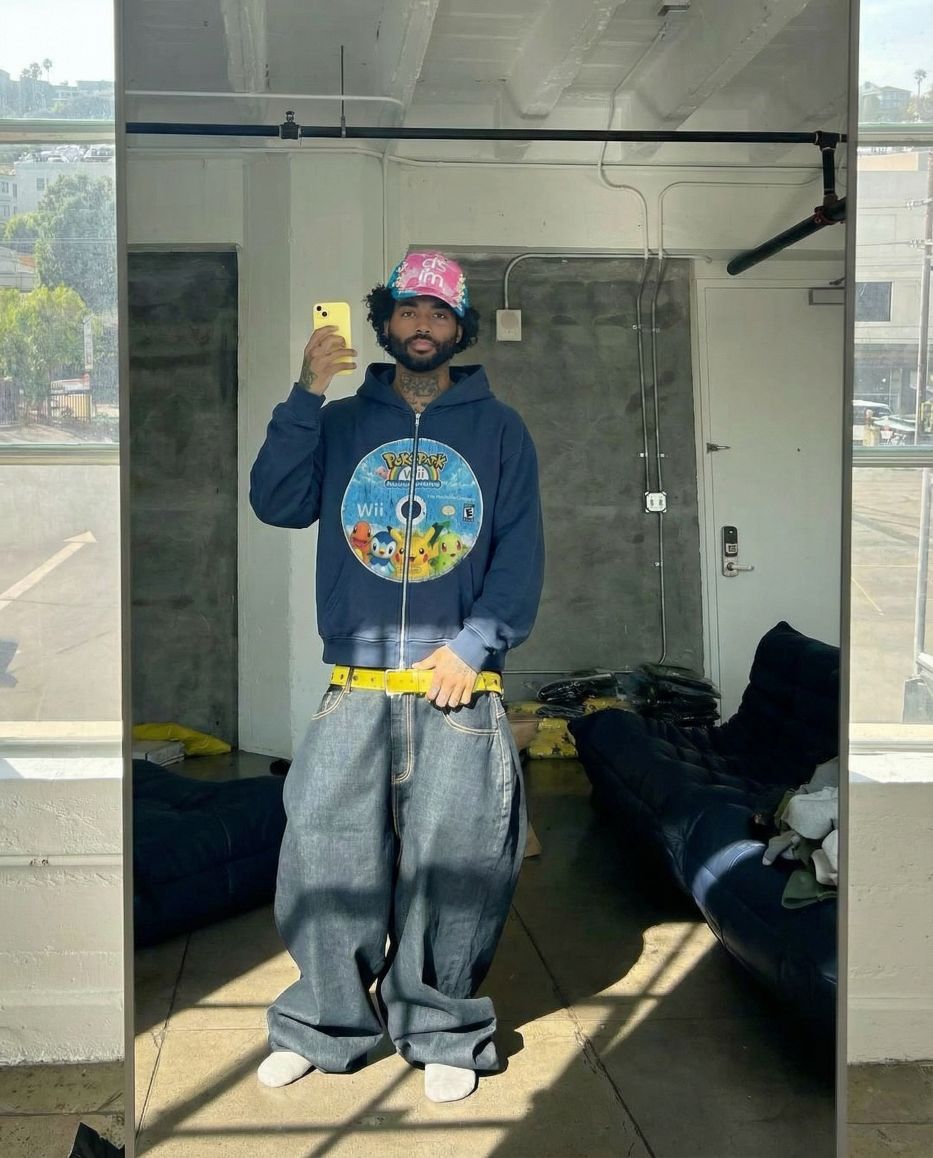 Pokémon Game Disc Cropped Zip-Up Boxy Hoodie | Streetwear Hoodies | Y2K Video Game Hooded Sweatshirt | Unisex Graphic Zip Ups | Oversized - Neniom