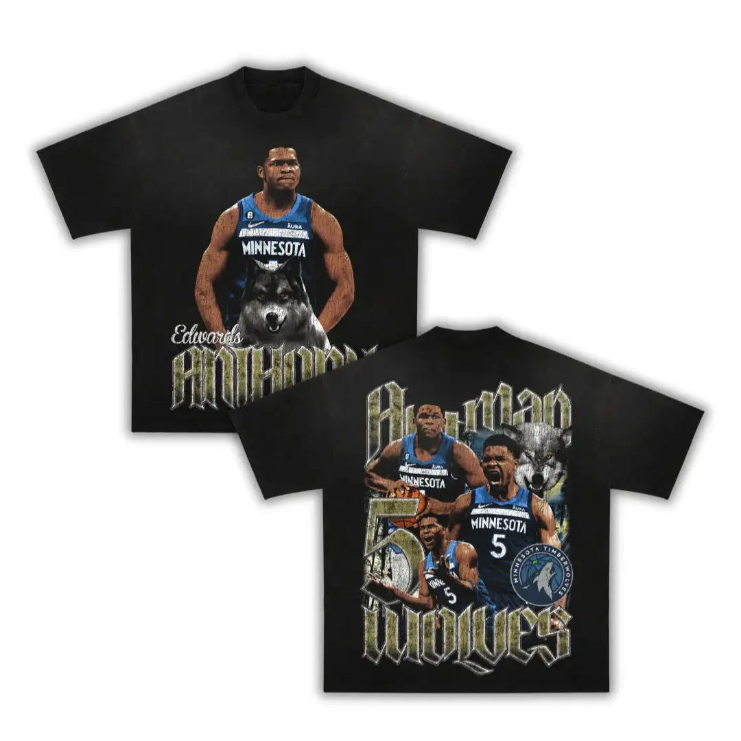 Ant Man Anthony Boxy Vintage Graphic Basketball Tee Streetwear Y2K Neniom