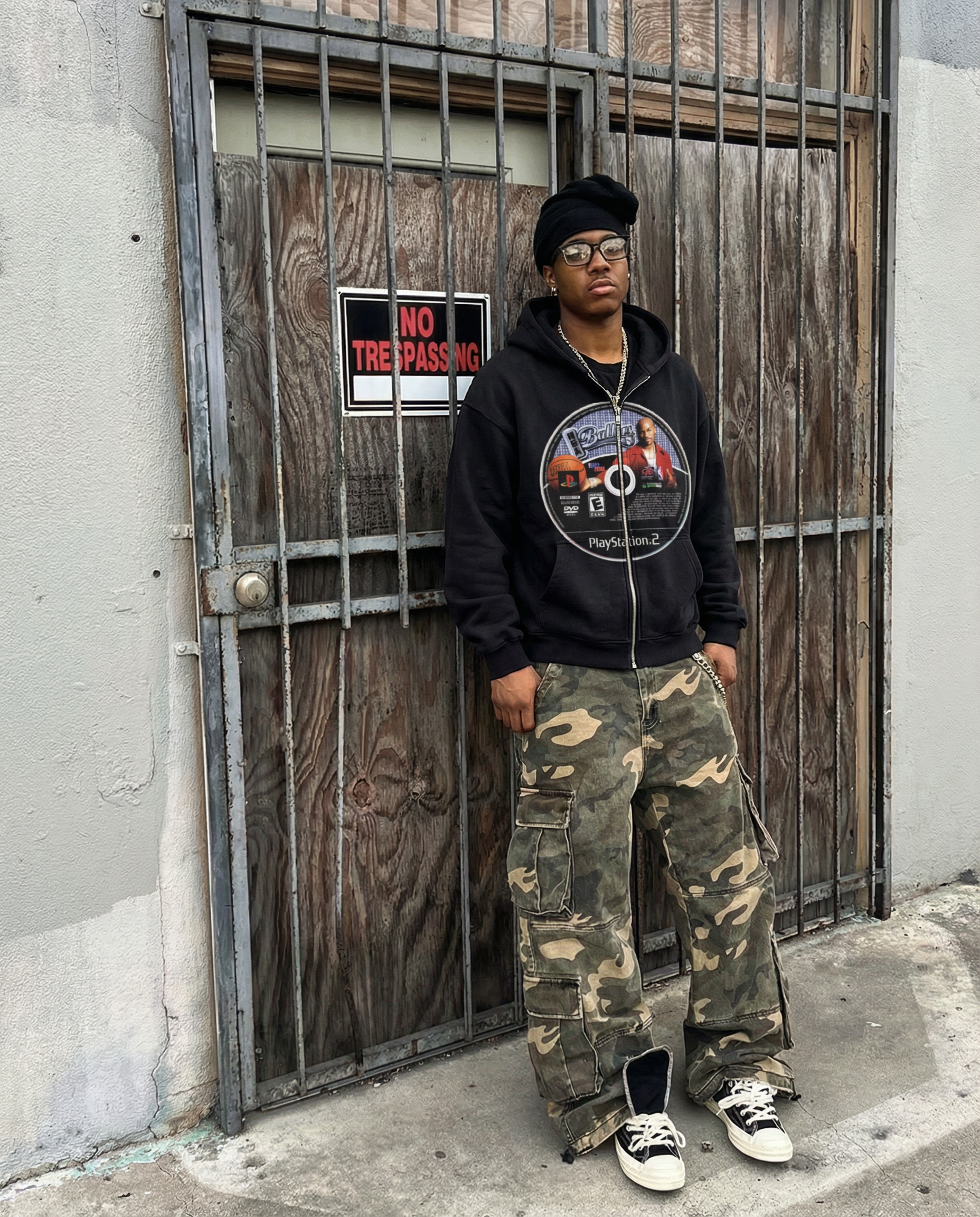 Ballers Game Disc Cropped Zip-Up Boxy Hoodie | Streetwear Hoodies | Y2K Hooded Sweatshirt | Unisex Graphic Zip Ups | Oversized