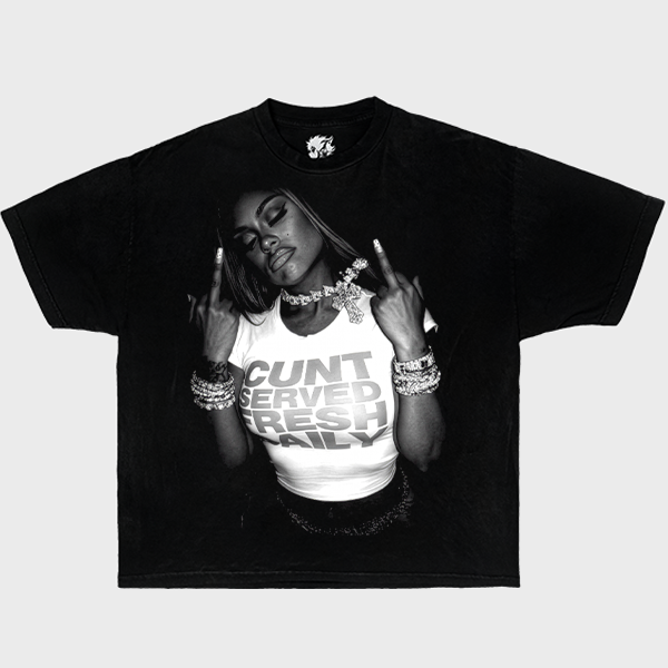 Latto Chain Music Boxy Vintage Shirt Oversized Streetwear Y2K Graphic Bootleg Tees - Neniom