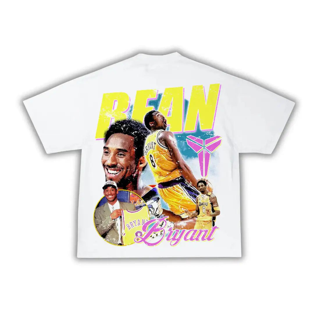 The Bean High Fly Kobe Boxy Vintage Graphic Shirt Basketball Tee Streetwear Y2K Neniom