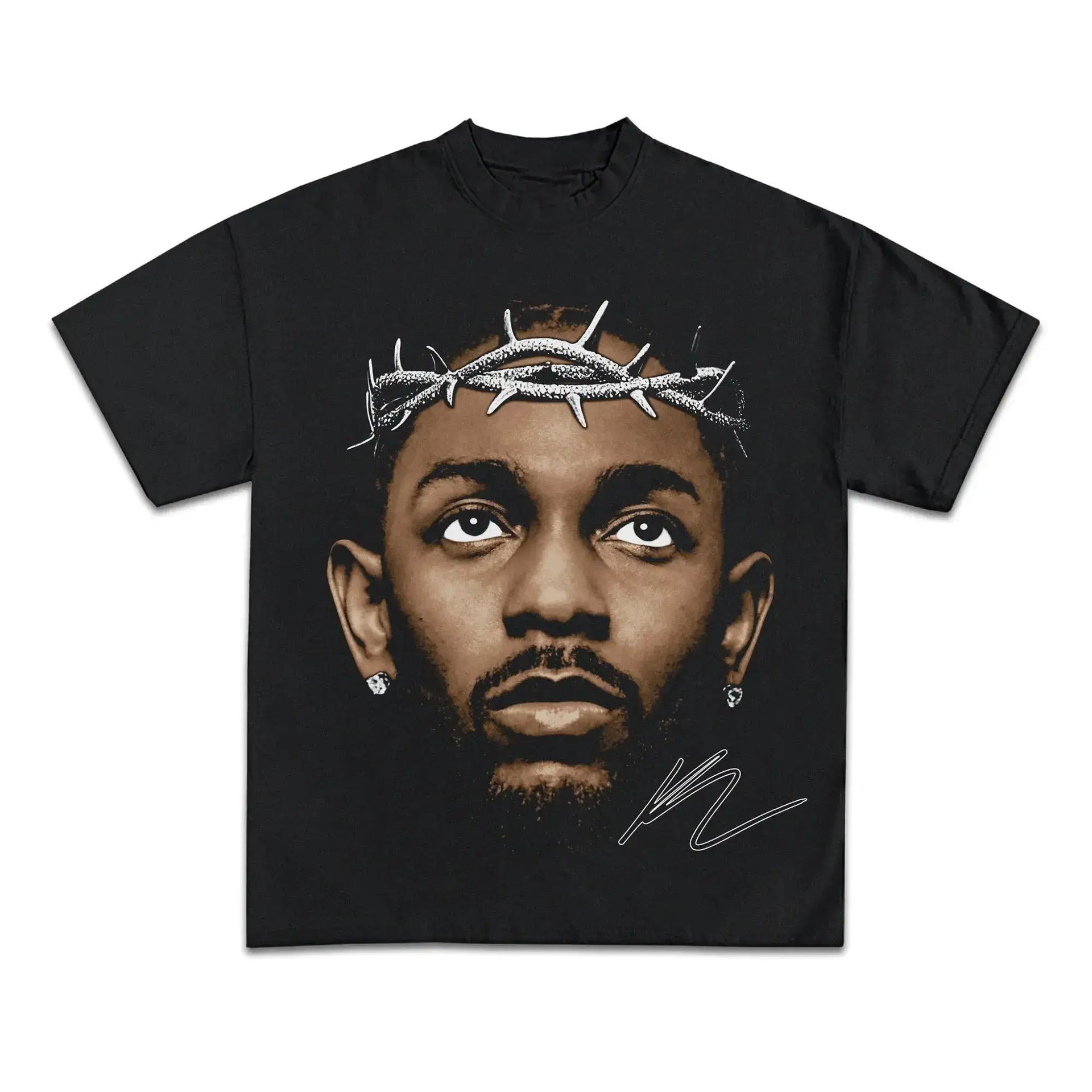 Kendrick Lamar Pray Graphic Boxy Vintage Shirt Streetwear Y2K Music Artist Oversized Retro Unisex Tees Neniom