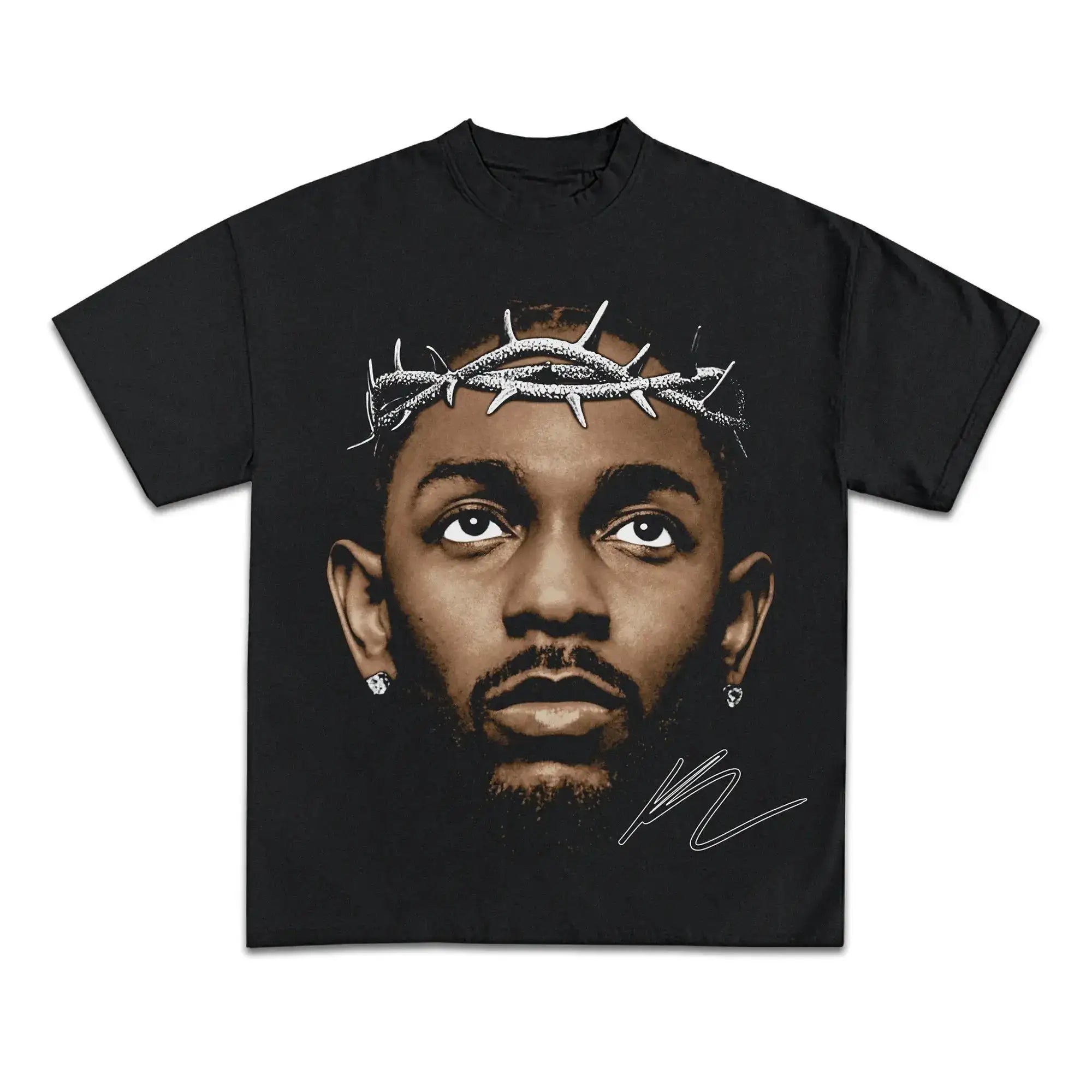 Kendrick Lamar Pray Graphic Boxy Vintage Shirt Streetwear Y2K Music Artist Oversized Retro Unisex Tees Neniom