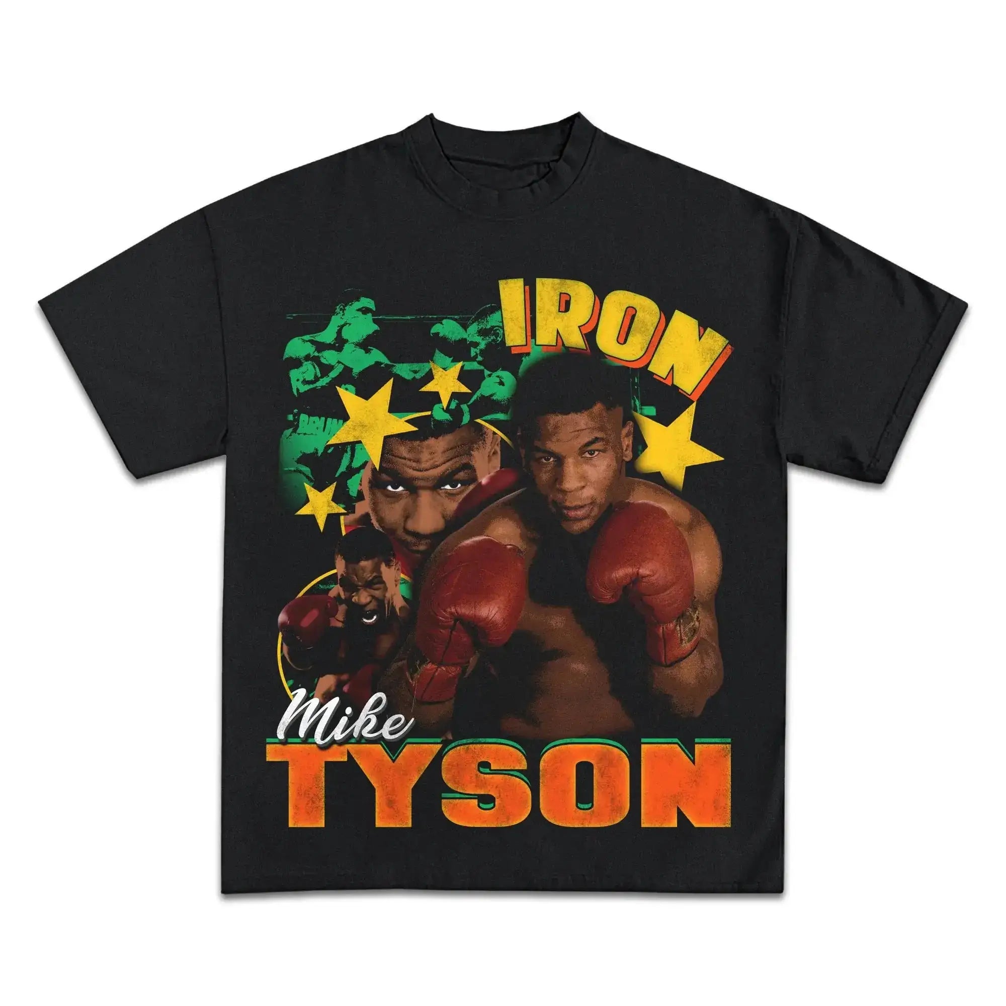 MIKE TYSON KID DYNAMITE Boxy Shirt Vintage Boxer Oversized Retro Unisex Tee Streetwear Y2K Neniom