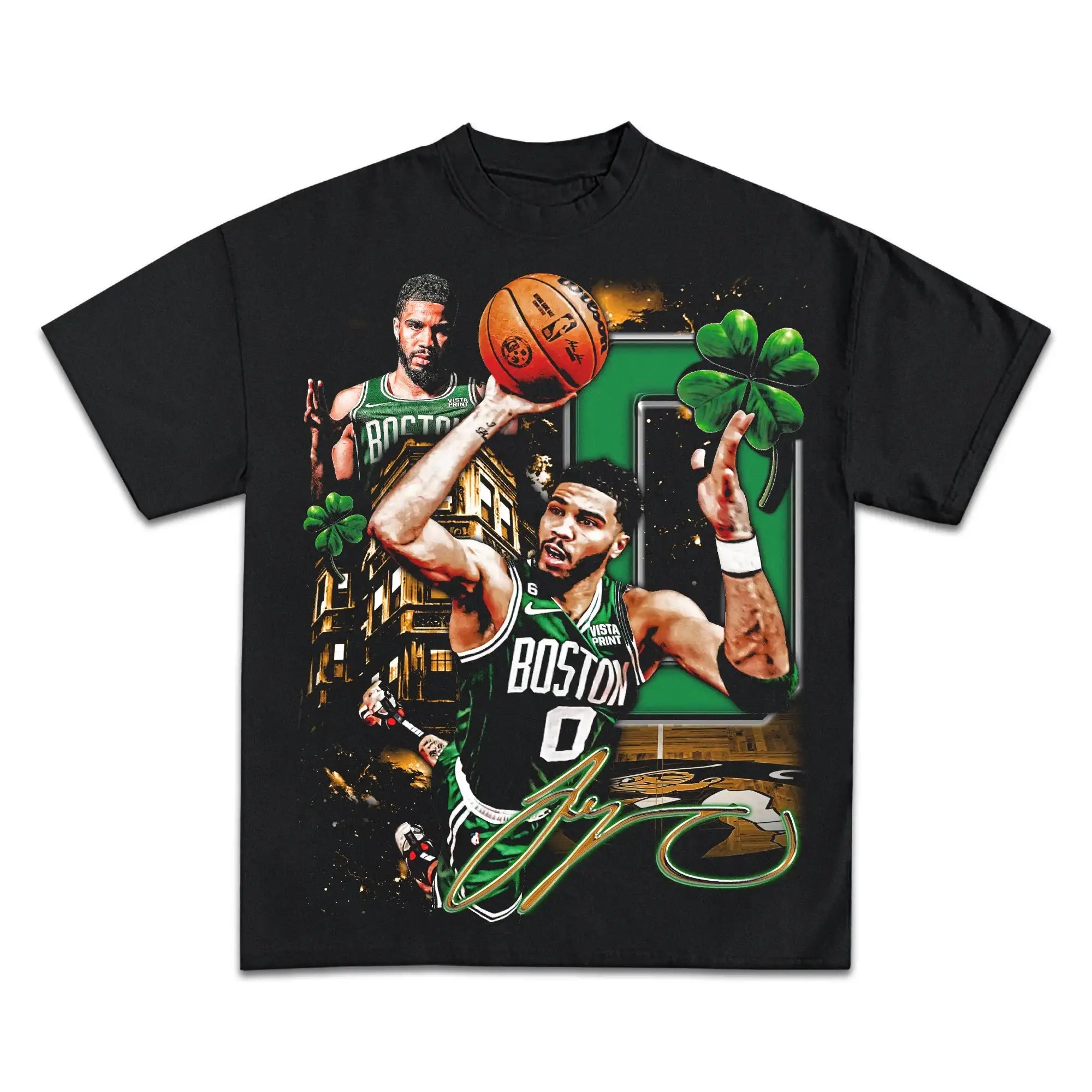 JAYSON TATUM CELTICS Boxy Vintage Shirt Streetwear Y2K Graphic Unisex Basketball Tees Neniom
