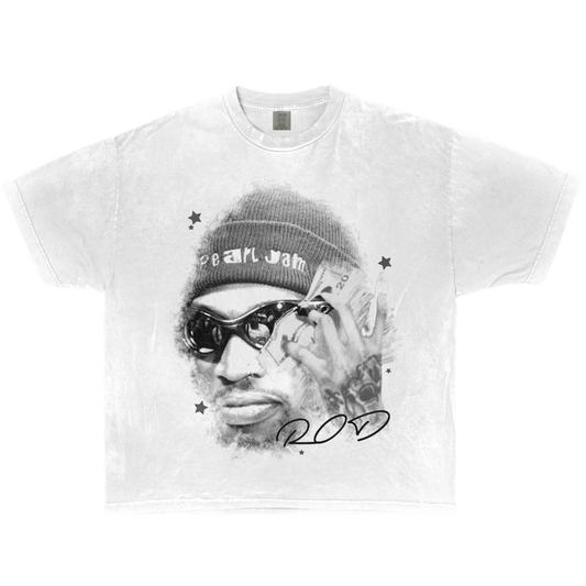 Dennis Rodman Money Talk 2 Boxy T-shirt Streetwear Y2K