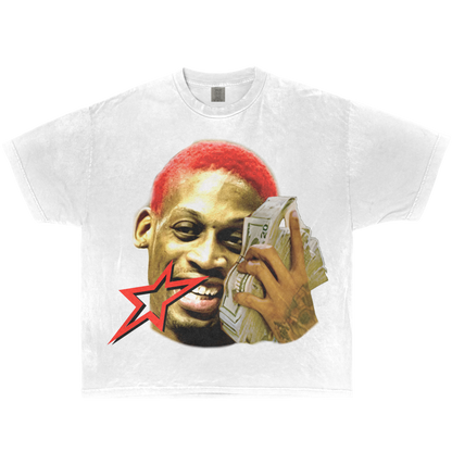 Camiseta estilo boxy de Dennis Money Talk