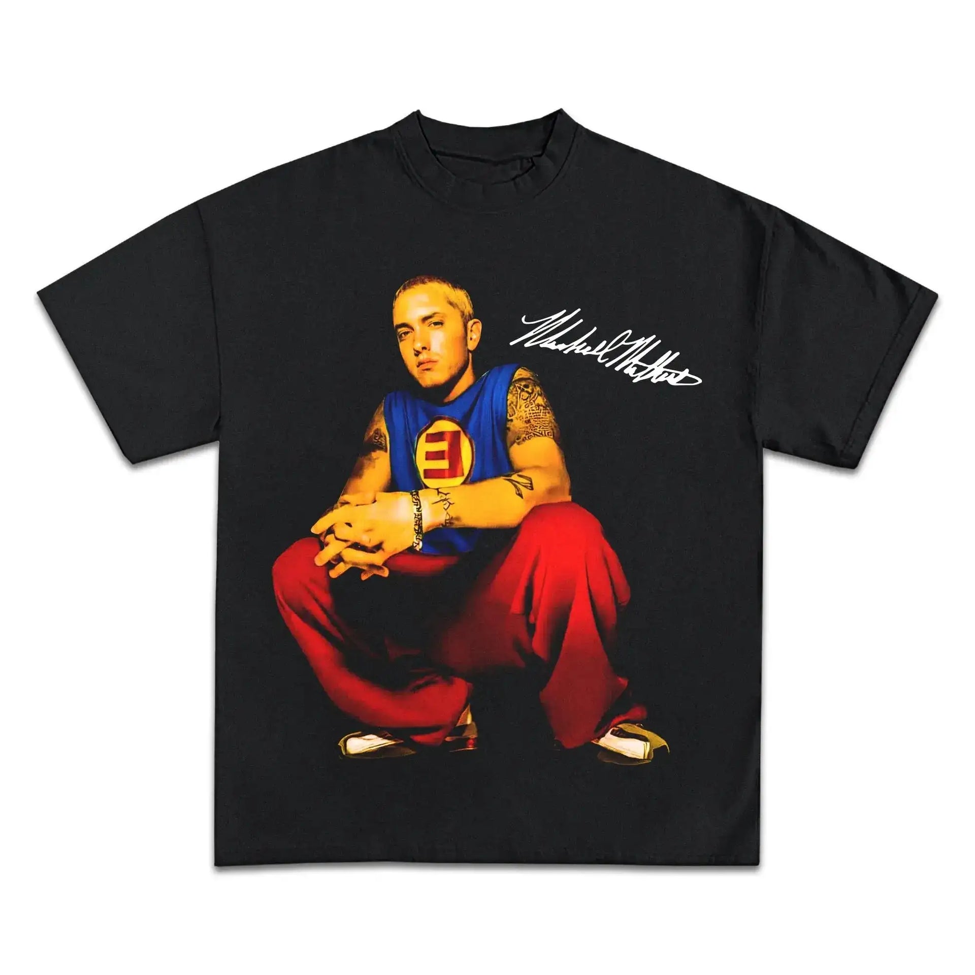 EMINEM Show Boxy Vintage Shirt Graphic Rap Tee Streetwear Y2K Neniom