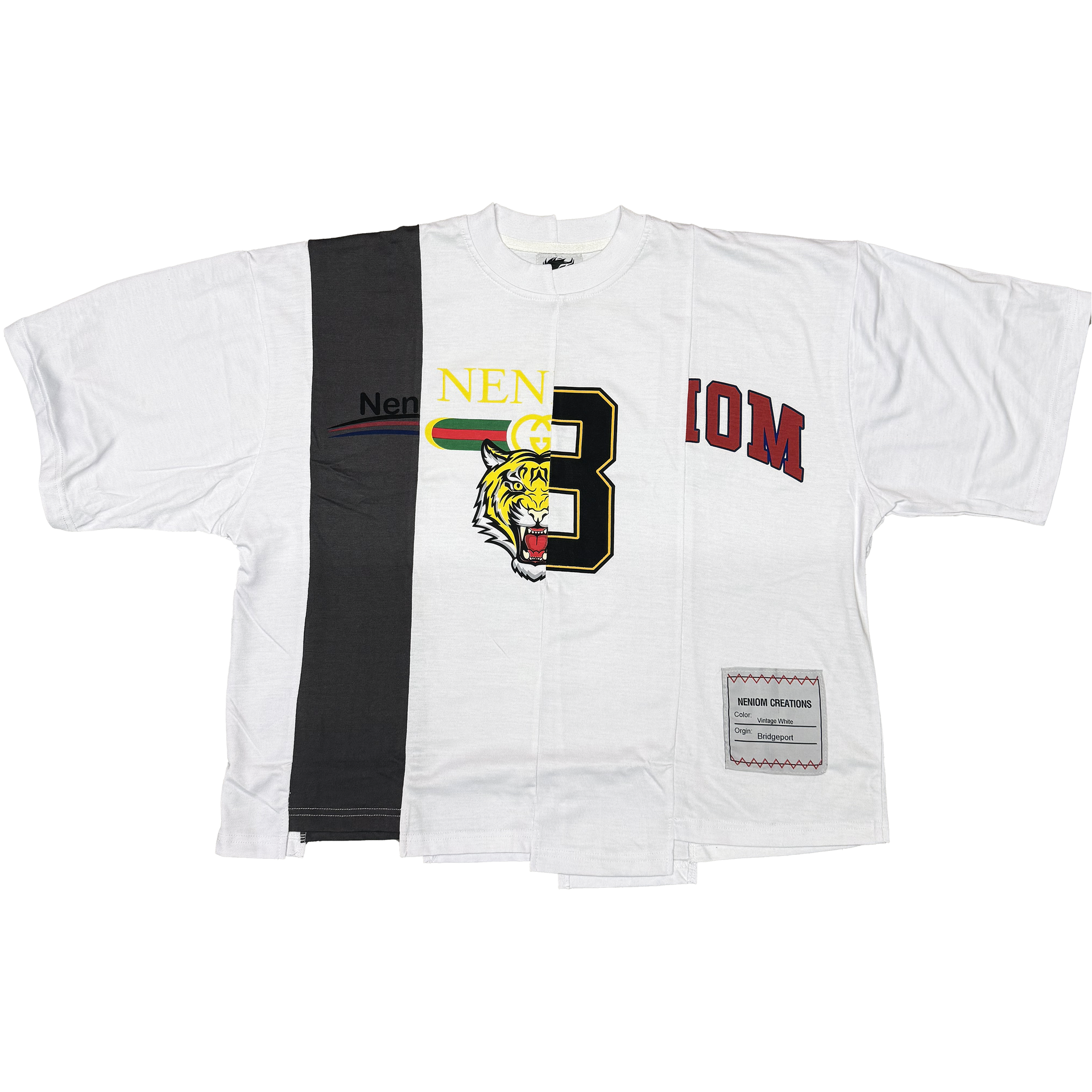 ★ LIMITED★ F*CK DESIGNERS UNEVEN SHIRT STREETWEAR OVERSIZED UNISEX Y2K