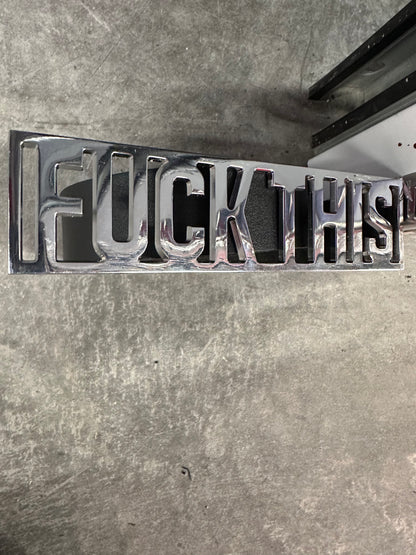 ★ LIMITED ★ FUCK THIS BELT STREETWEAR Y2K