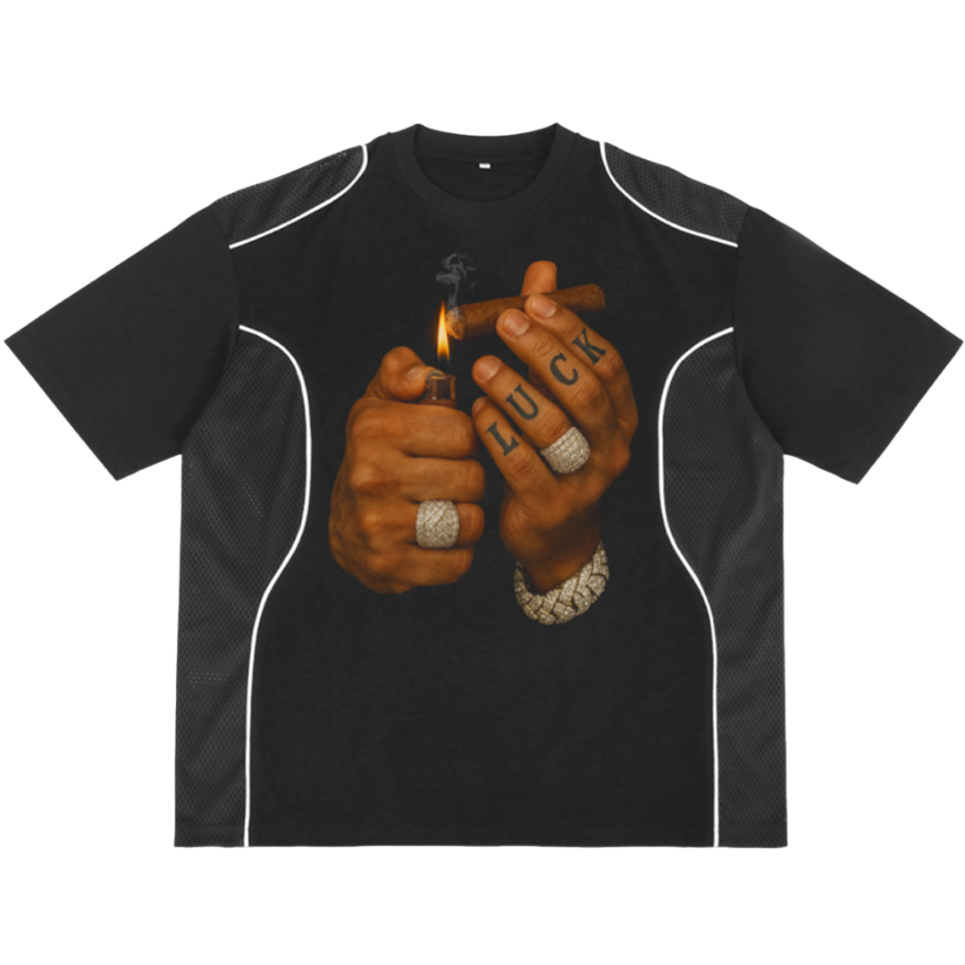 Luck Light Up Pack Contrast Piped Jersey T-Shirt