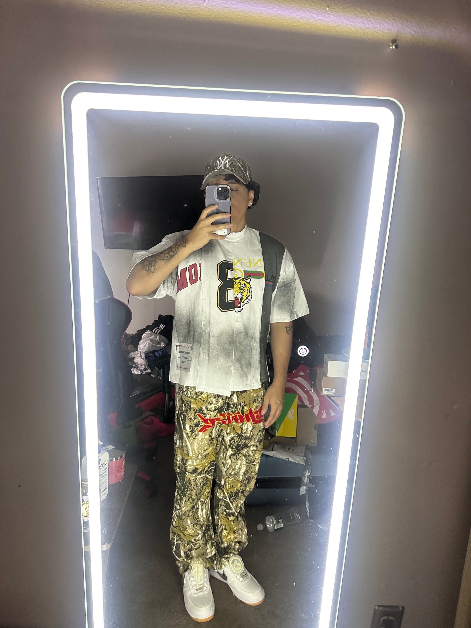 ★ LIMITED★ F*CK DESIGNERS UNEVEN SHIRT STREETWEAR OVERSIZED UNISEX Y2K