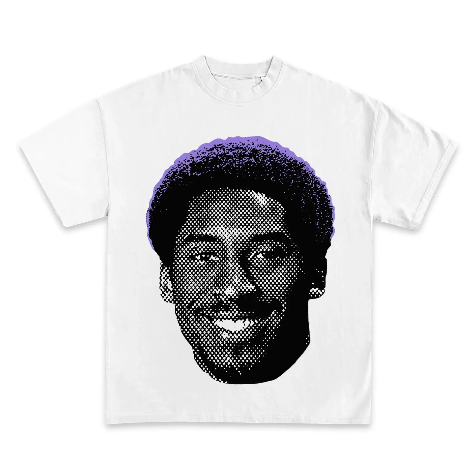 Young Kobe Bryant Big Head Graphic Boxy Vintage Shirt Streetwear Y2K Oversized Unisex Retro Neniom