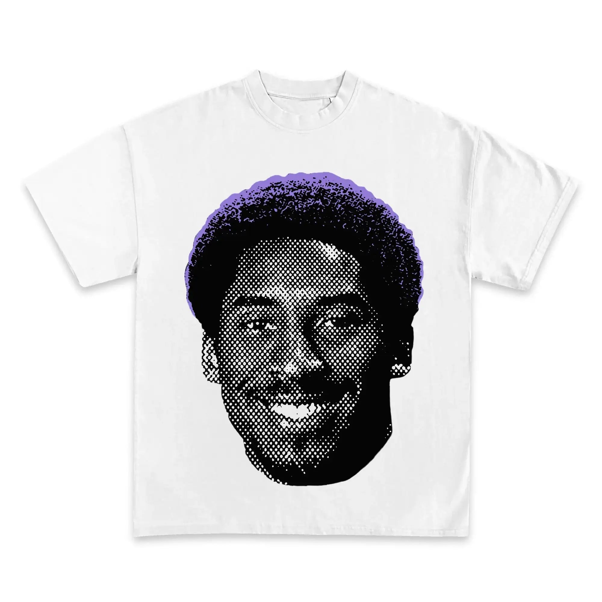 Young Kobe Bryant Big Head Graphic Boxy Vintage Shirt Streetwear Y2K Oversized Unisex Retro Neniom