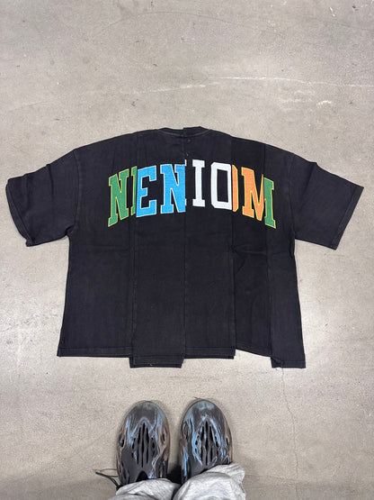 ★ LIMITED ★ NENIOM UNEVEN CHARACTERS SHIRT STREETWEAR Y2K