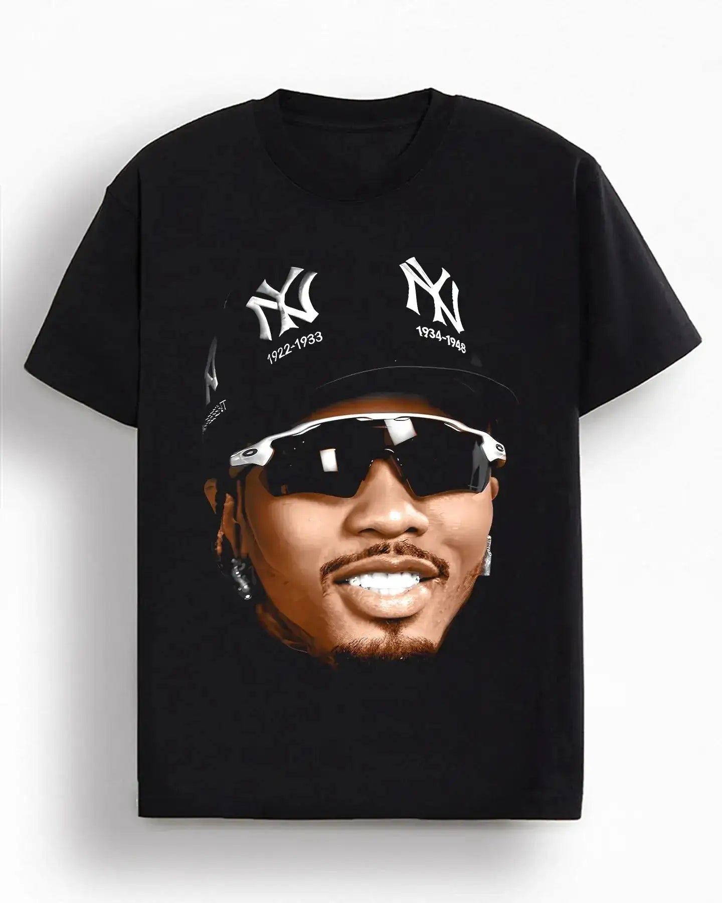 Gervonta Tank Davis "Big Face" Boxy Shirt Vintage Boxer Tee Streetwear Y2K Neniom