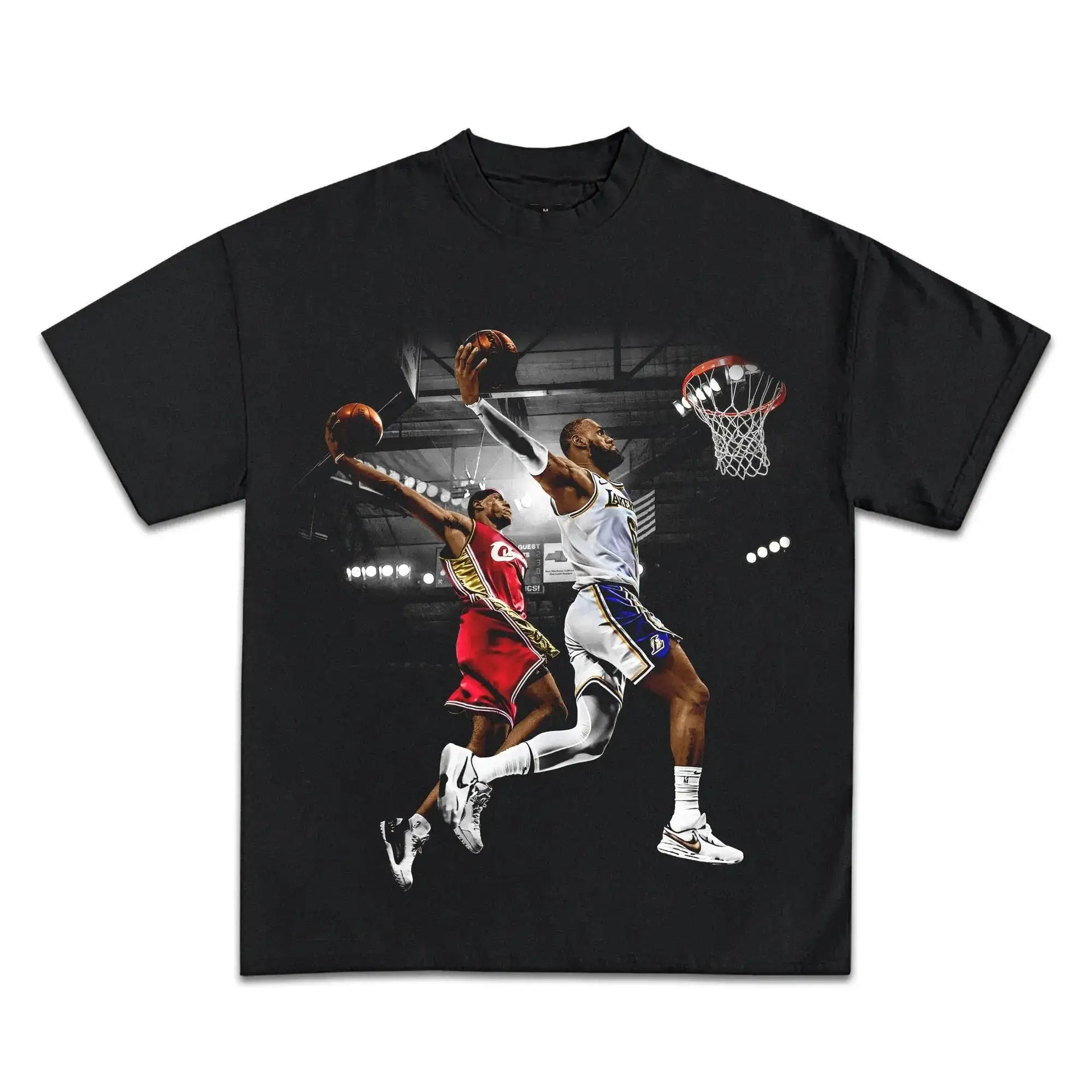 Lebron James Past Boxy Vintage Shirt Basketball Tee Streetwear Y2K Neniom
